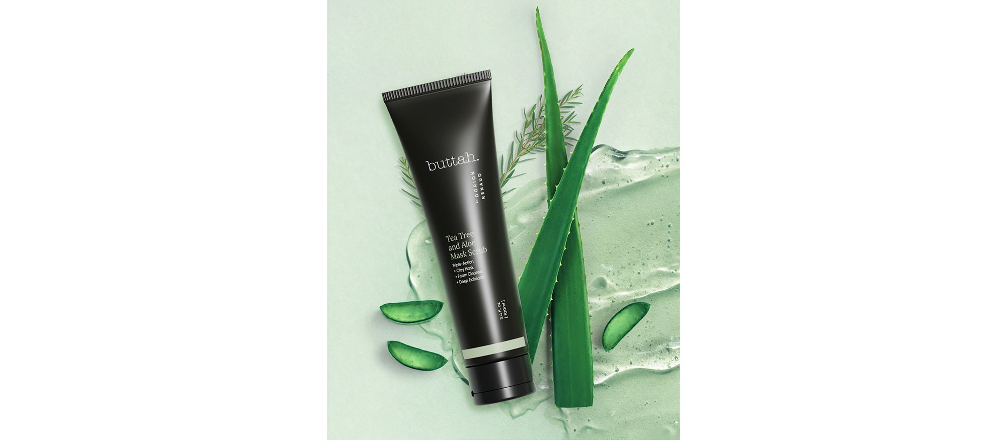 Tea Tree & Aloe Exfoliating Scrub 3.4 oz. — Image 4