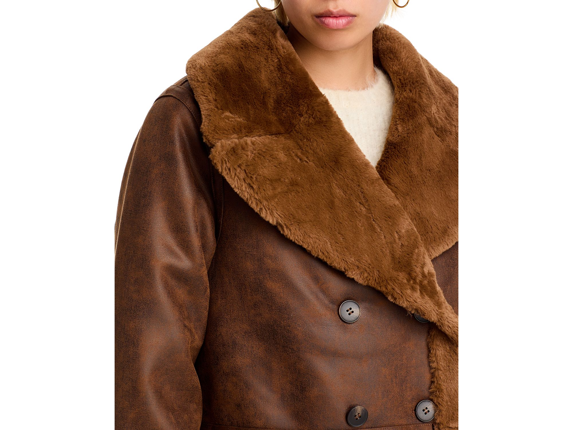 Faux Suede Jacket - Exclusive — Image 3