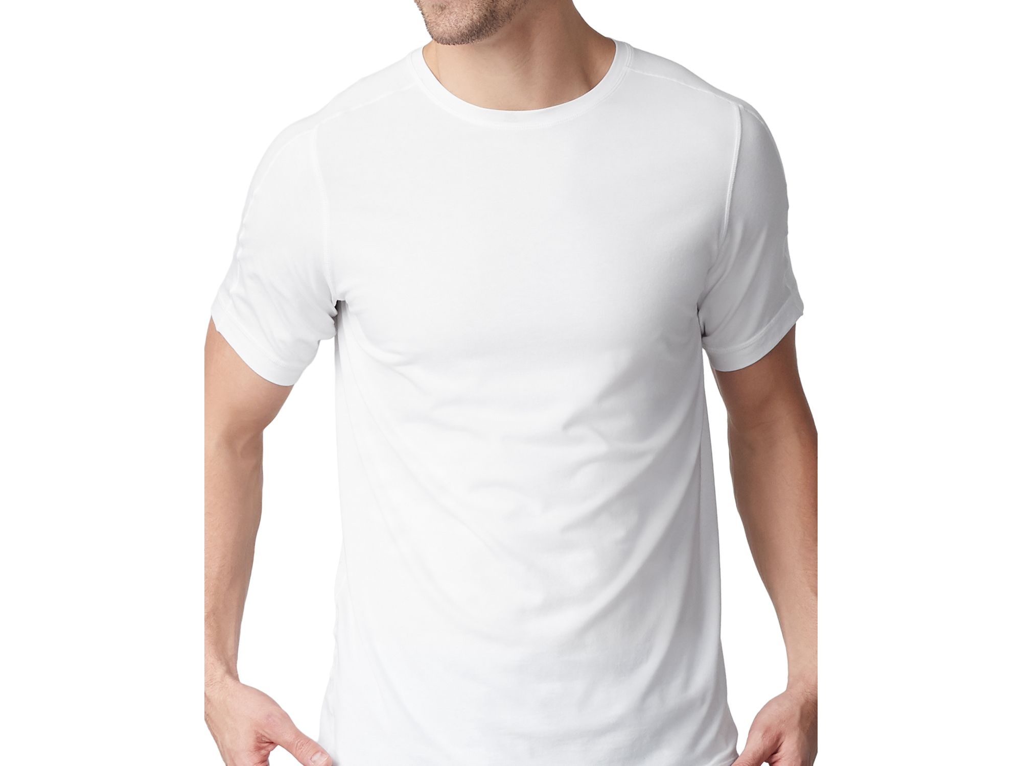 18 Hour Slim Fit Jersey Crewneck Undershirt — Image 5