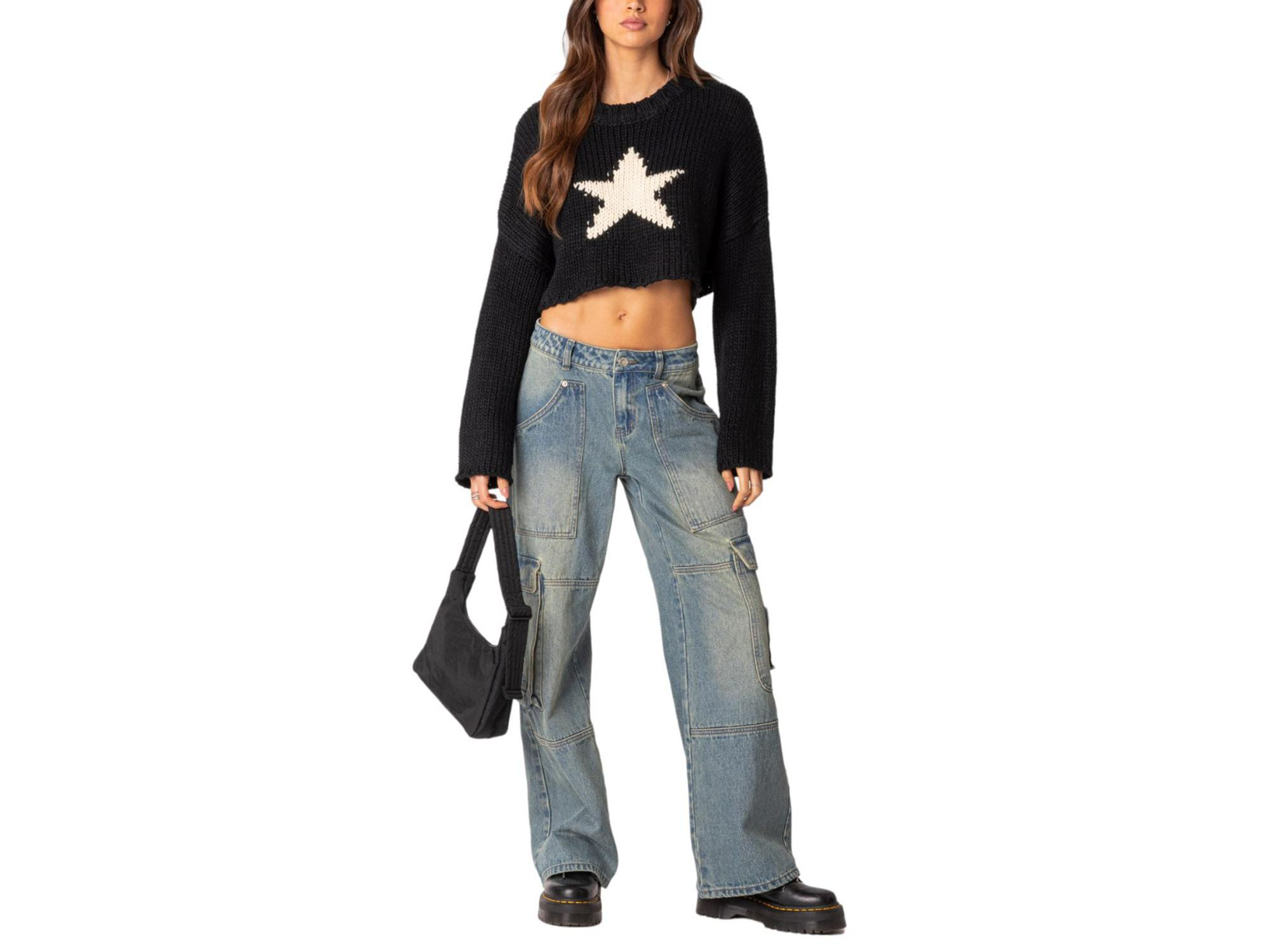 Mega Star Cropped Sweater — Image 4
