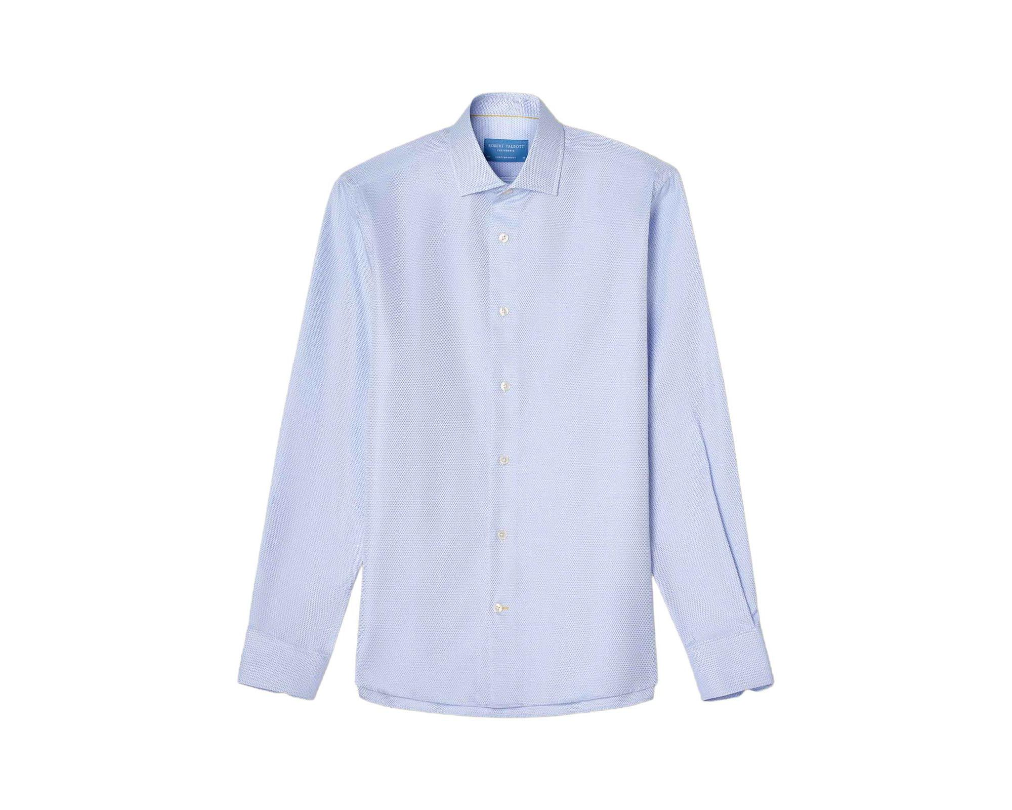 Reynolds Hopsack Shirt in Classic Fit — Image 4
