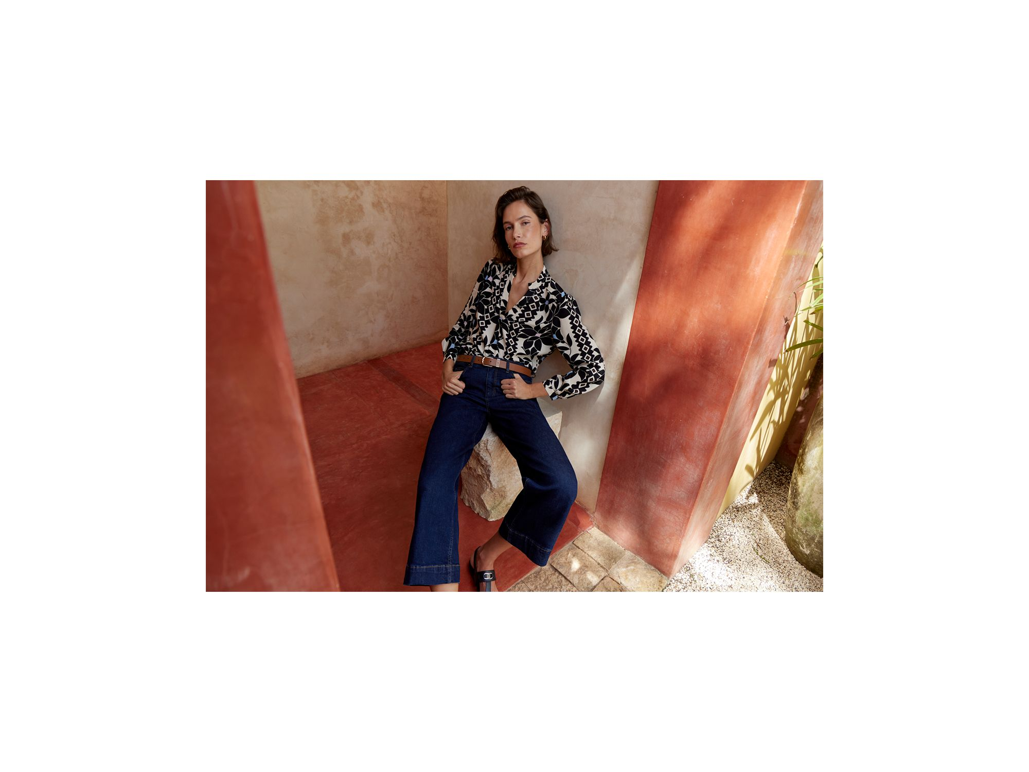 Jilly Floral Print Top — Image 8