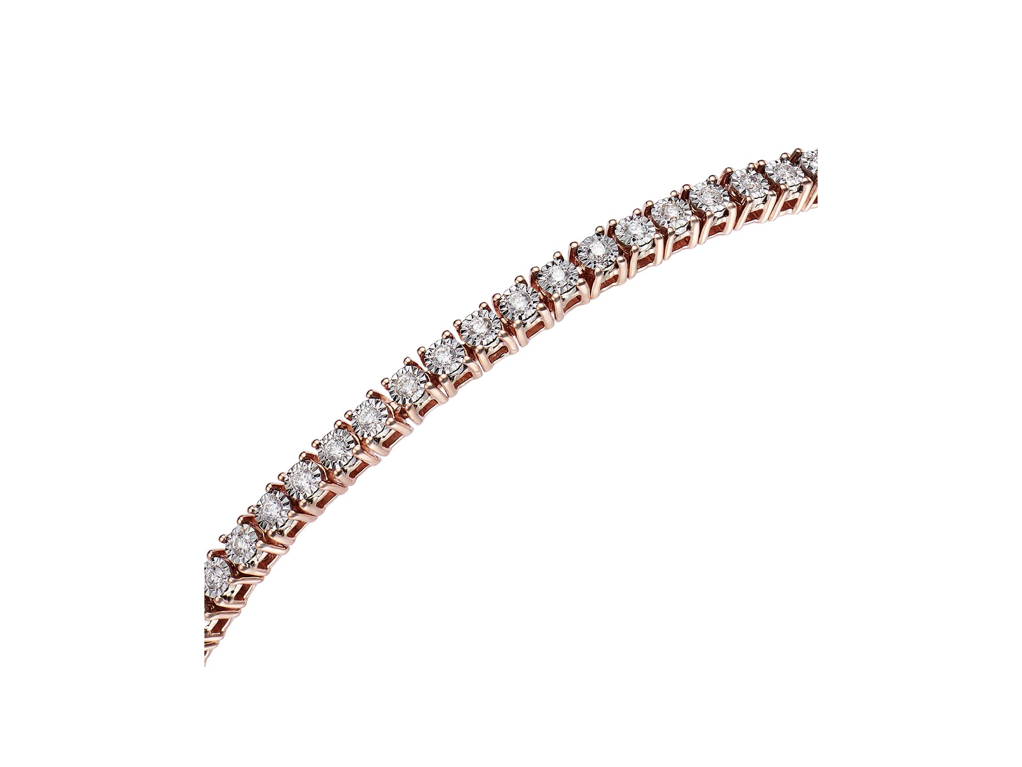 Diamond Tennis Bracelet in 14K Gold, 0.50 tcw — Image 7