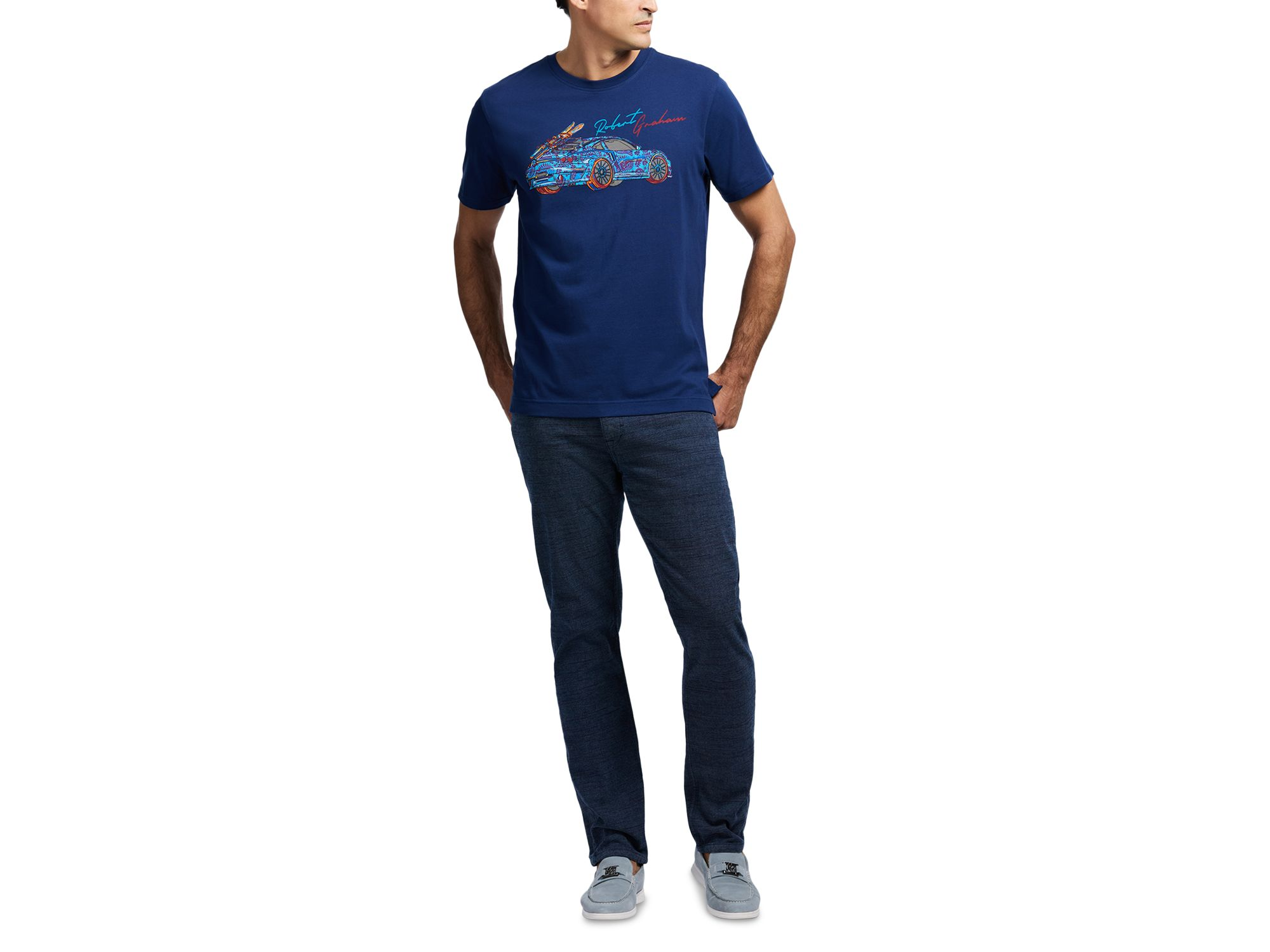 Road Trip Cotton Graphic Tee — Image 6