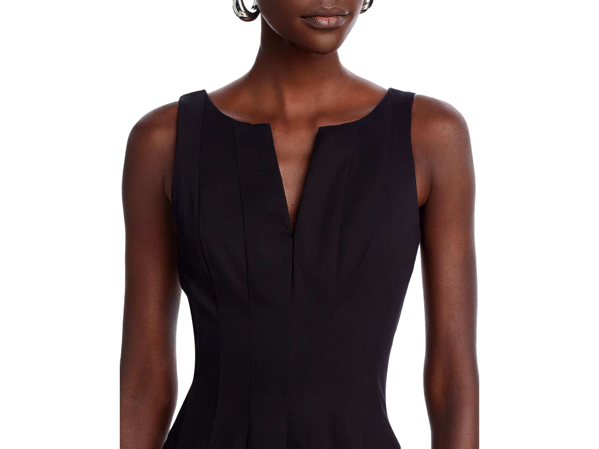 Paneled Midi Dress - Exclusive — Image 3