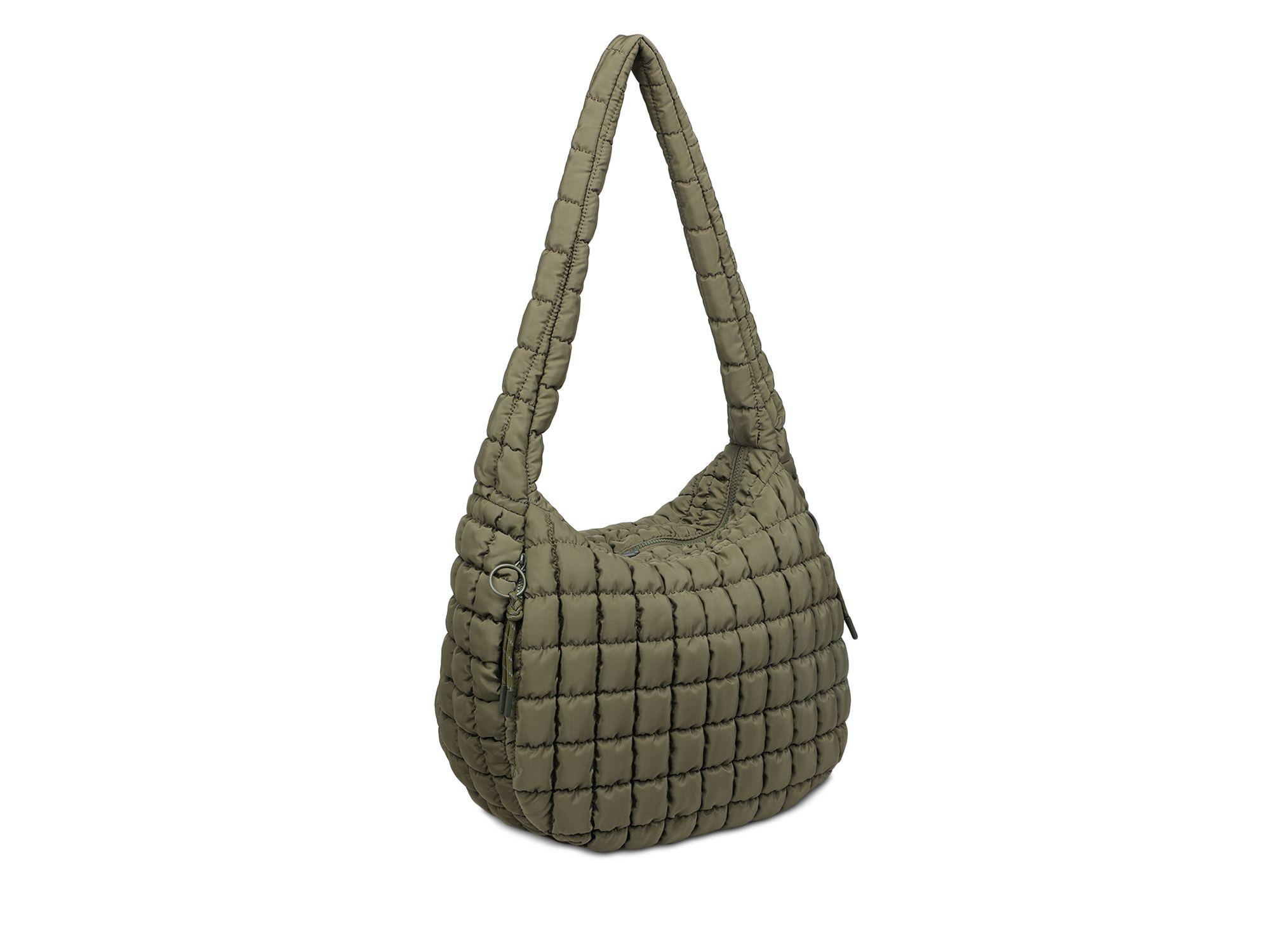 Revive Extra Large Quilted Nylon Hobo — Image 4