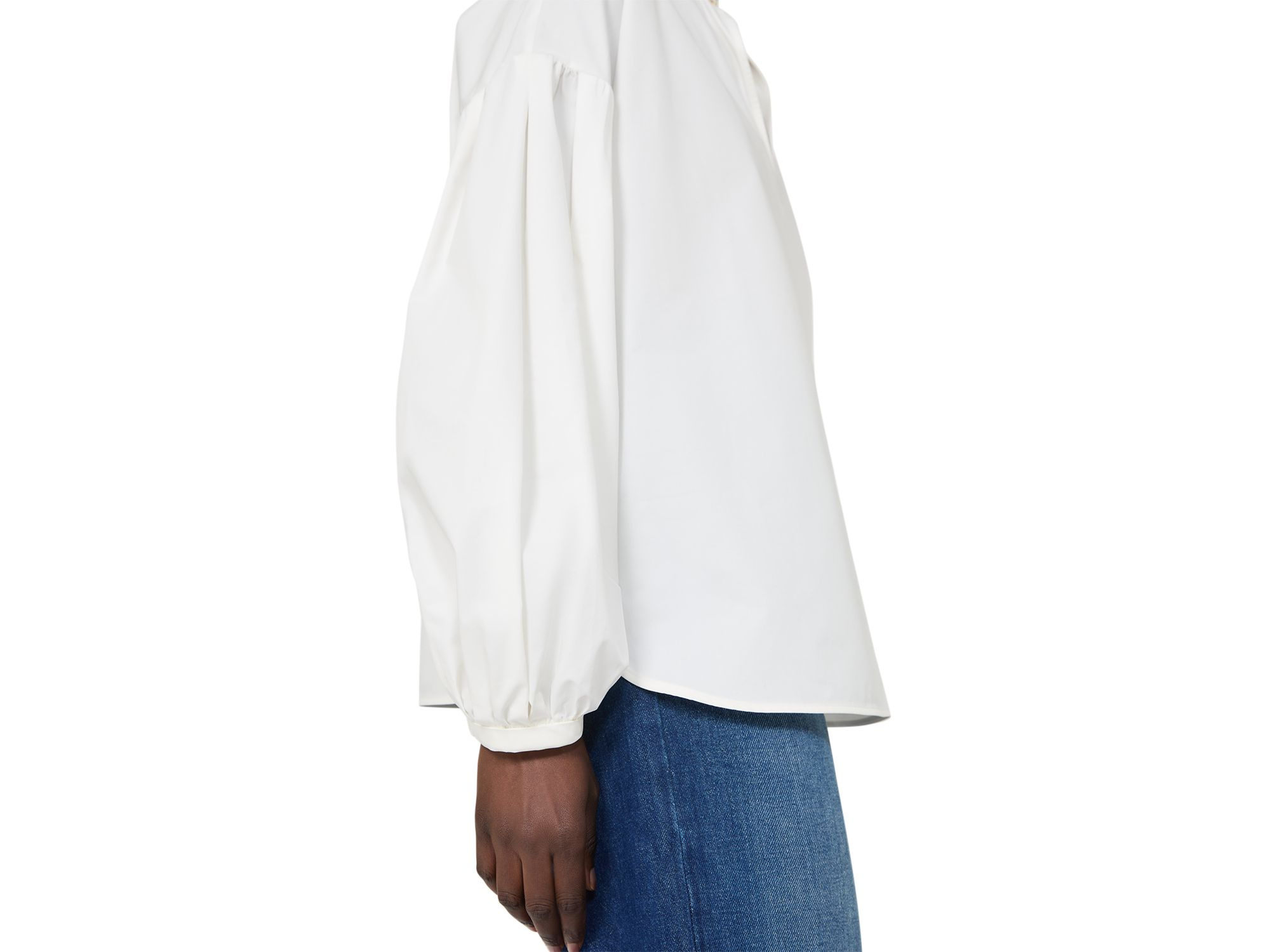 Mstginnasta Ivory Boxy Blouse — Image 3