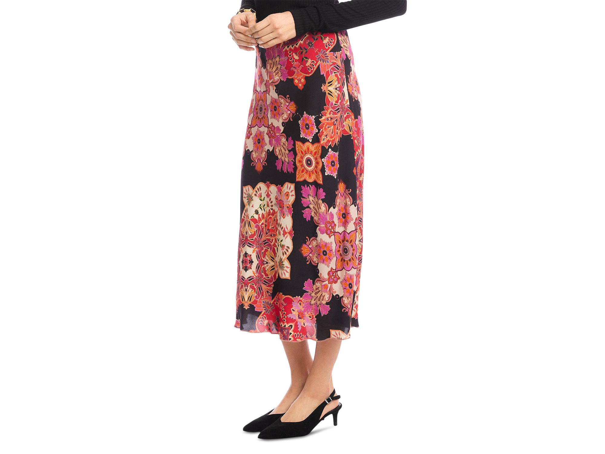 Printed Midi Skirt — Image 4