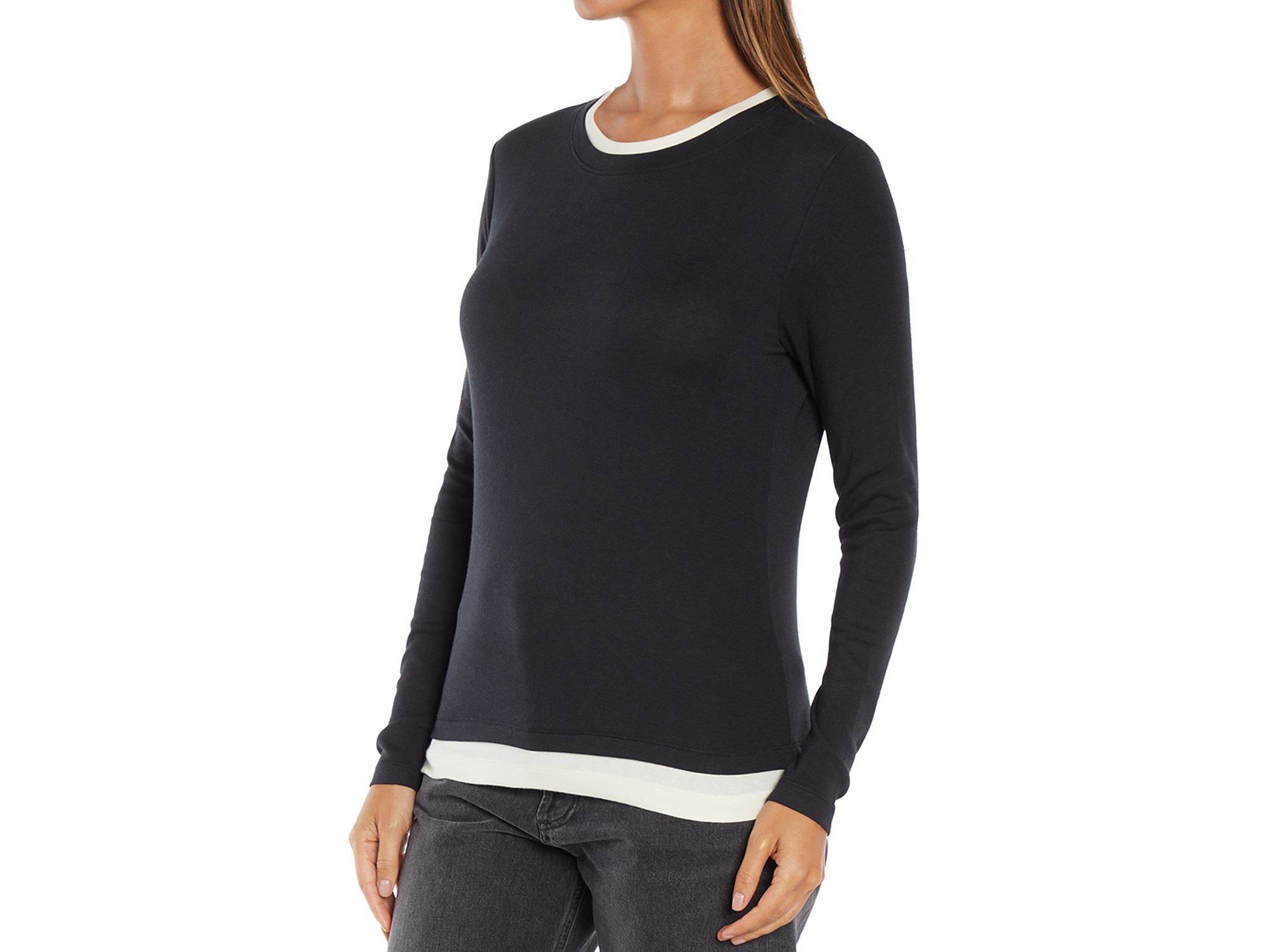 Veronica Layered Long Sleeve Tee — Image 3