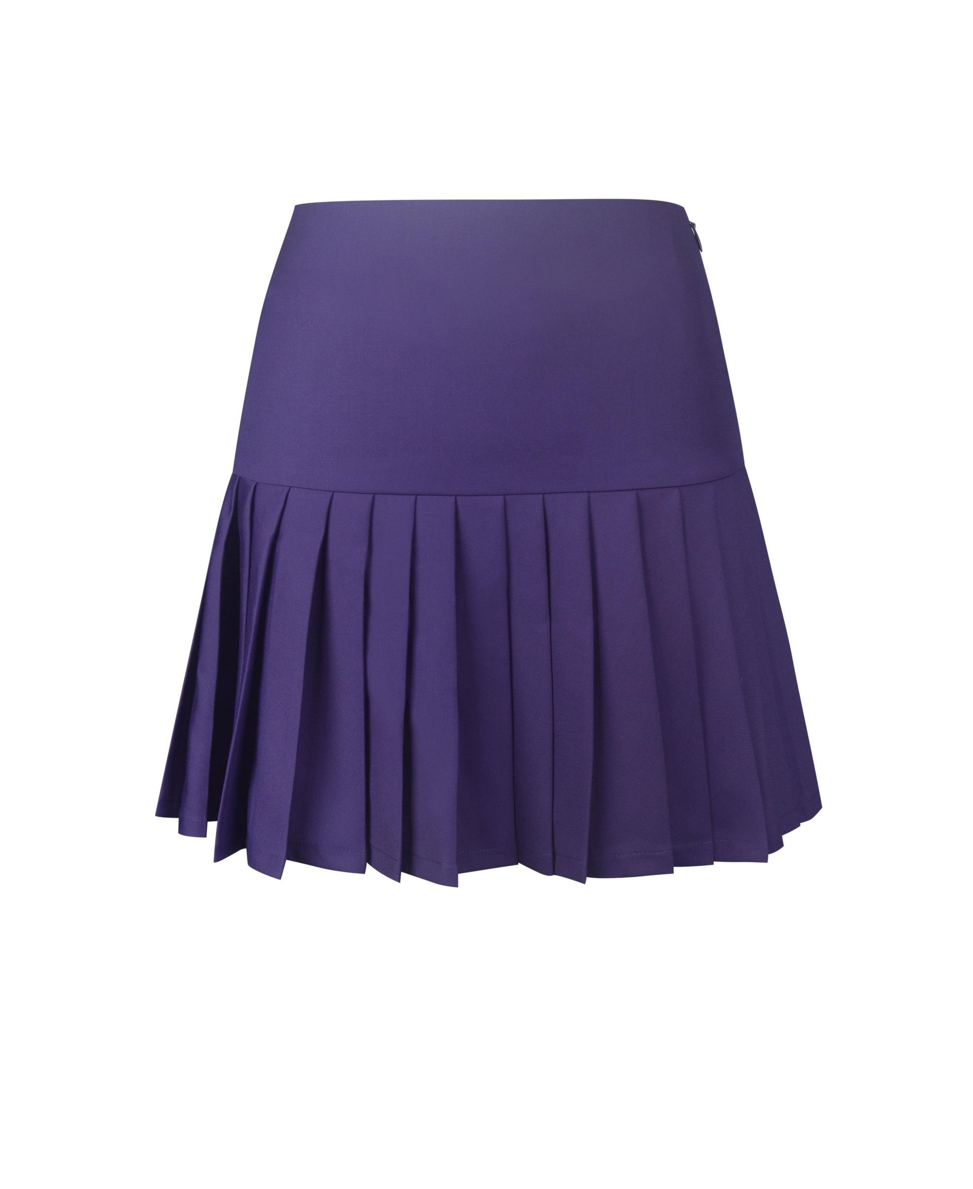 Skylar Pleated A-Line Mini Skirt — Image 3