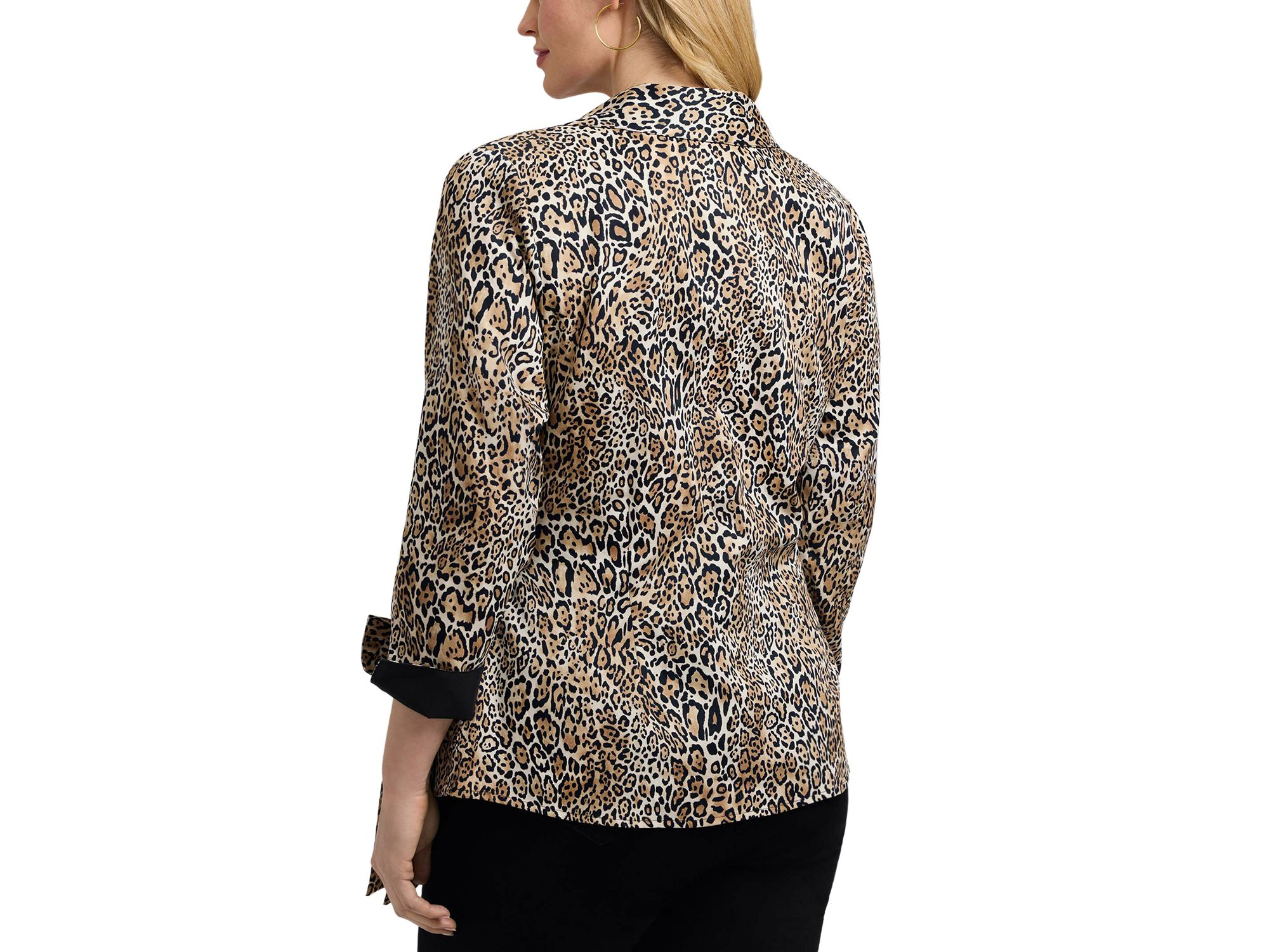 Salina Animal Print Blouse — Image 3