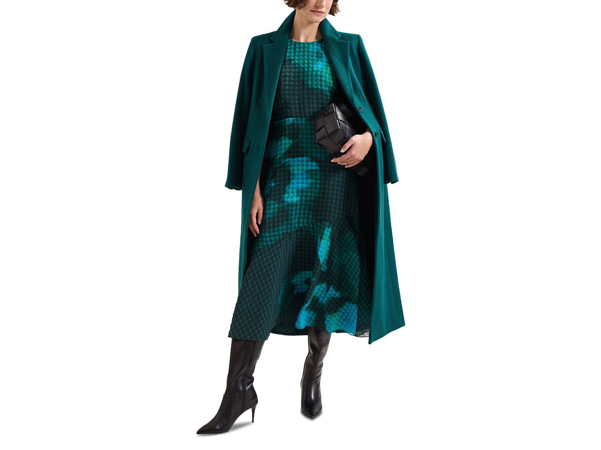 Lydia Long Wool Blend Coat — Image 8