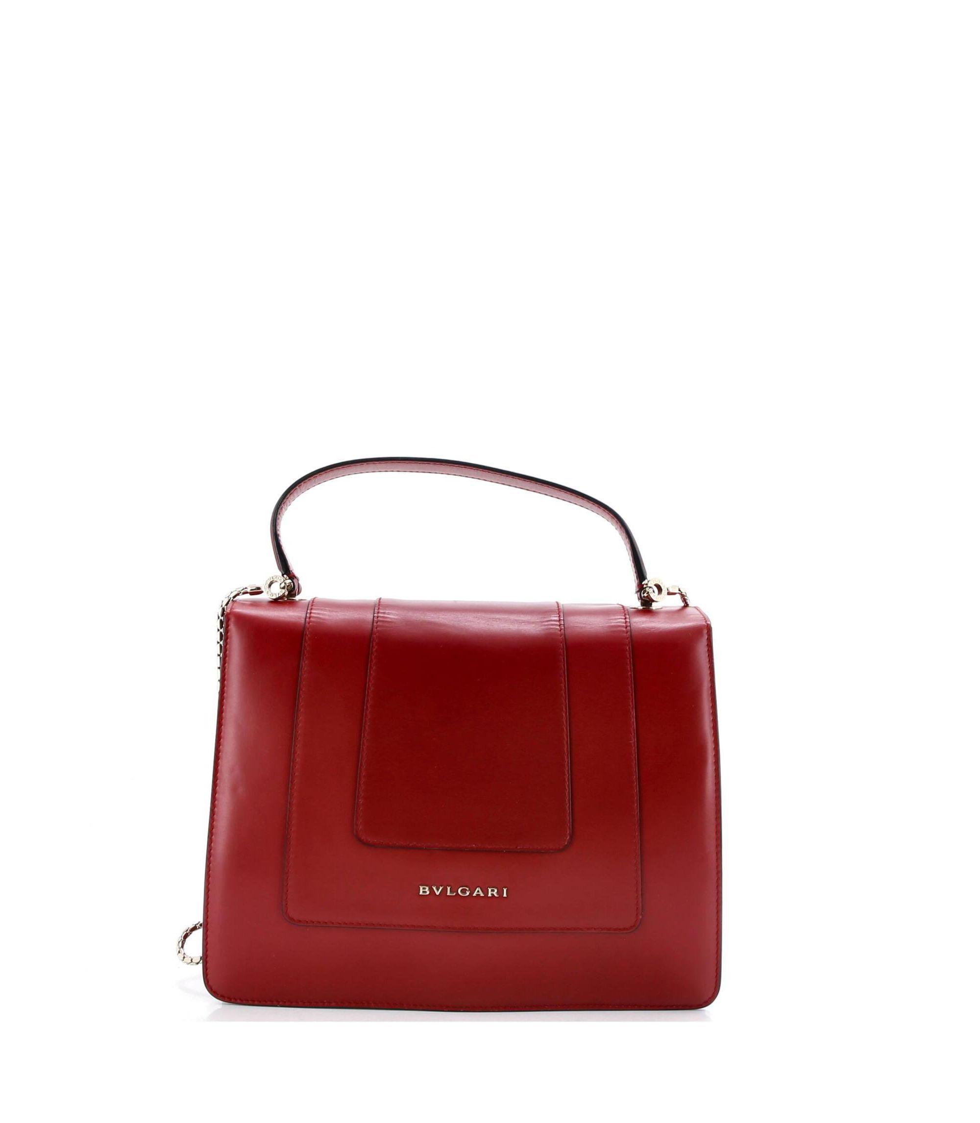 Medium Serpenti Forever Top Handle Bag Leather — Image 6