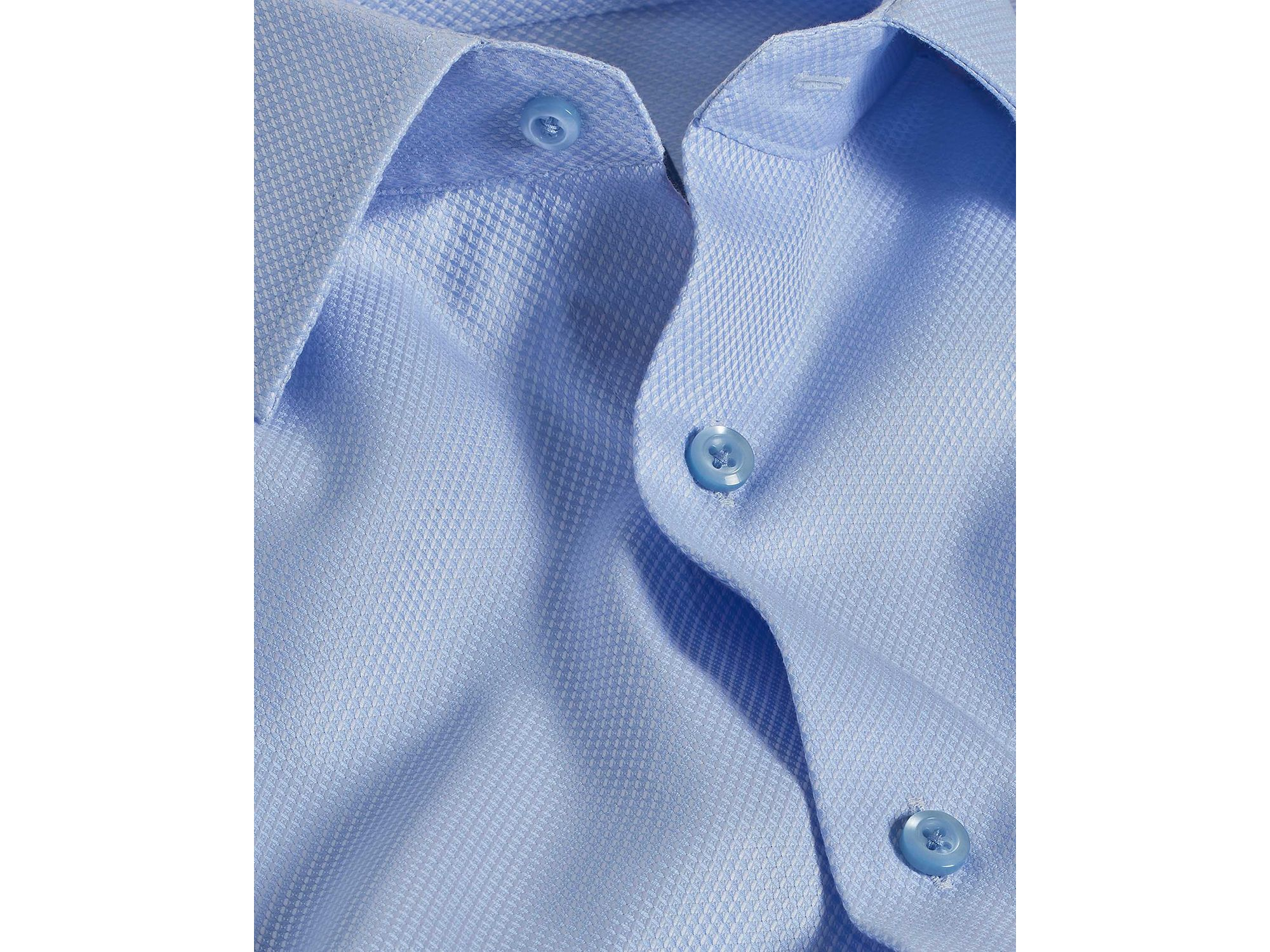 Trim Fit Diamond Dobby Dress Shirt — Image 3