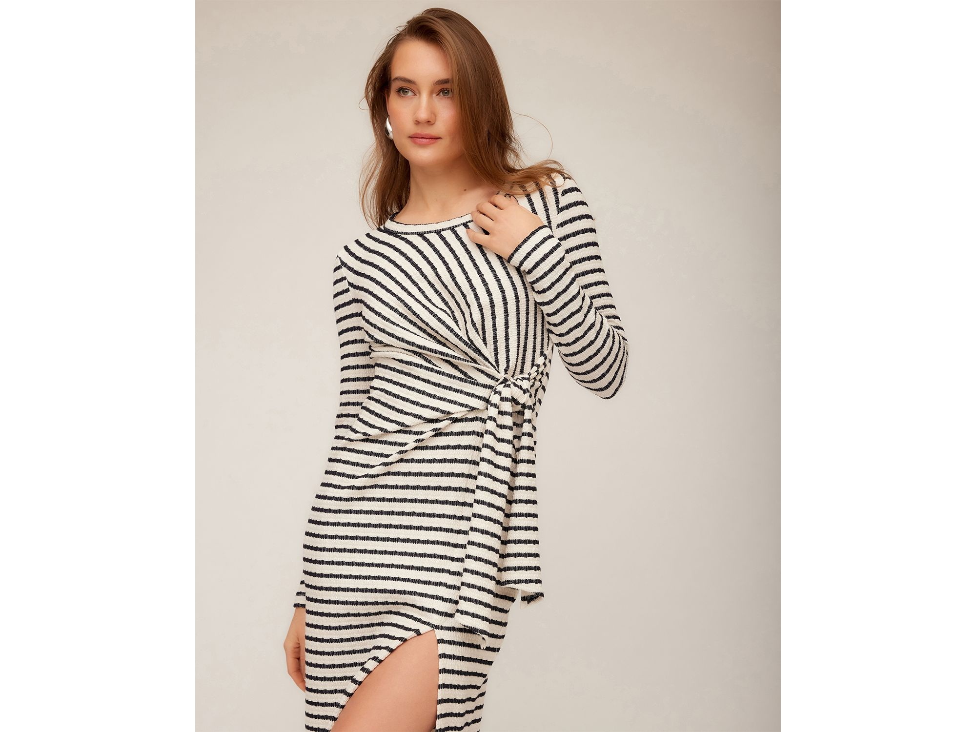 Maddie Long Sleeve Midi Dress — Image 3