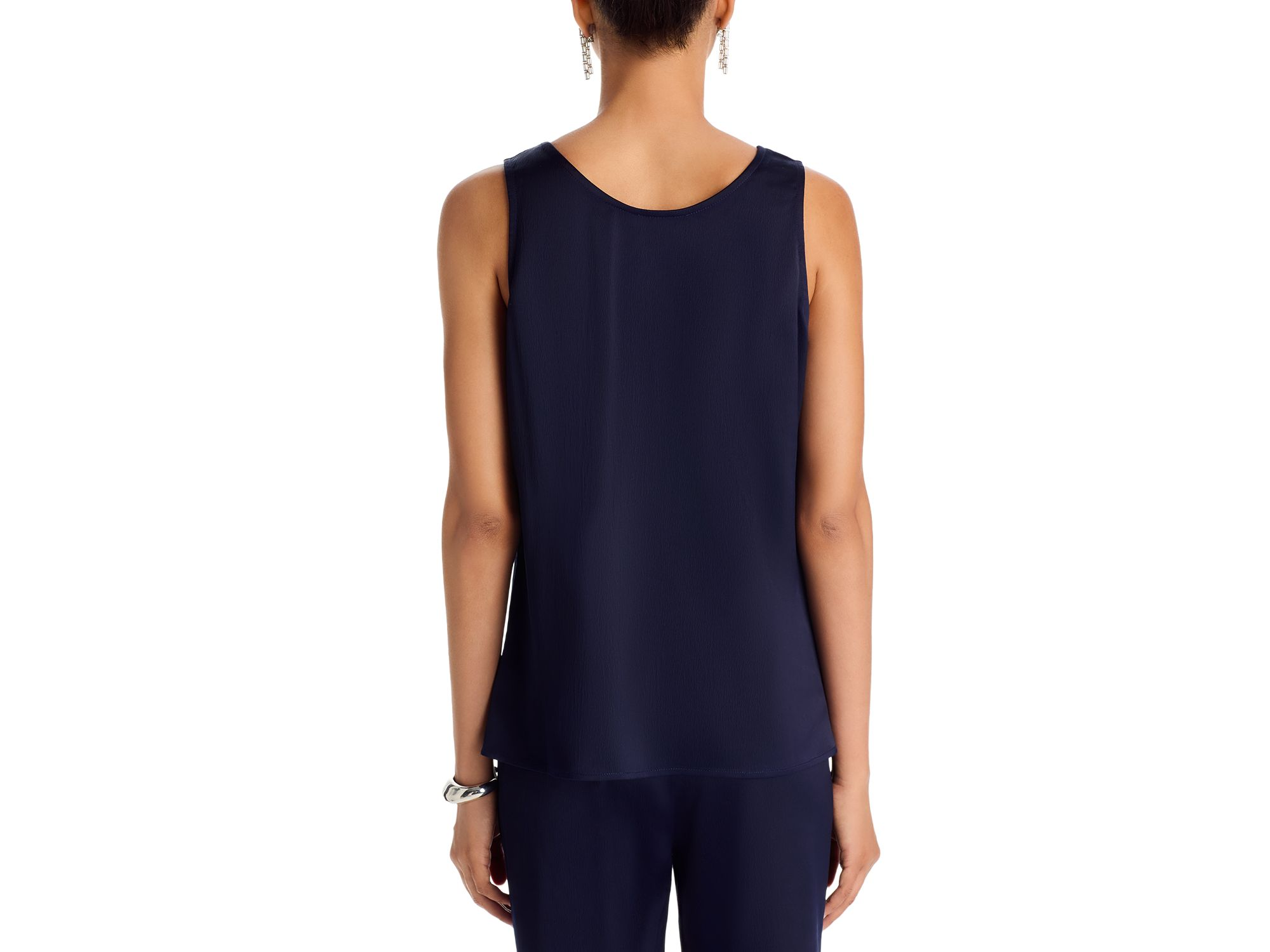 Crepe de Chine Tank Top — Image 3