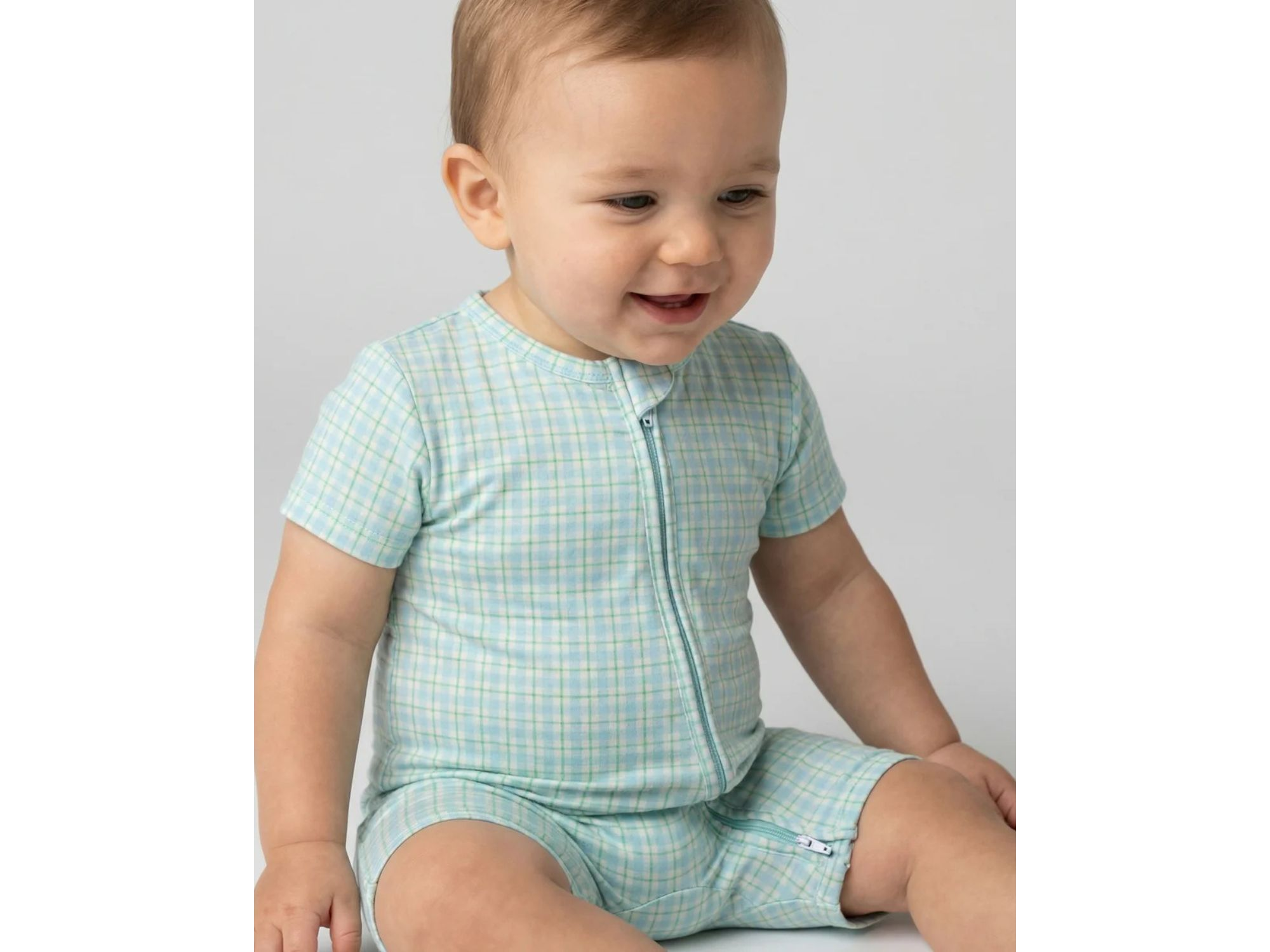 Boys' Grass Picnic Bamboo Sleeper - Baby — Image 4