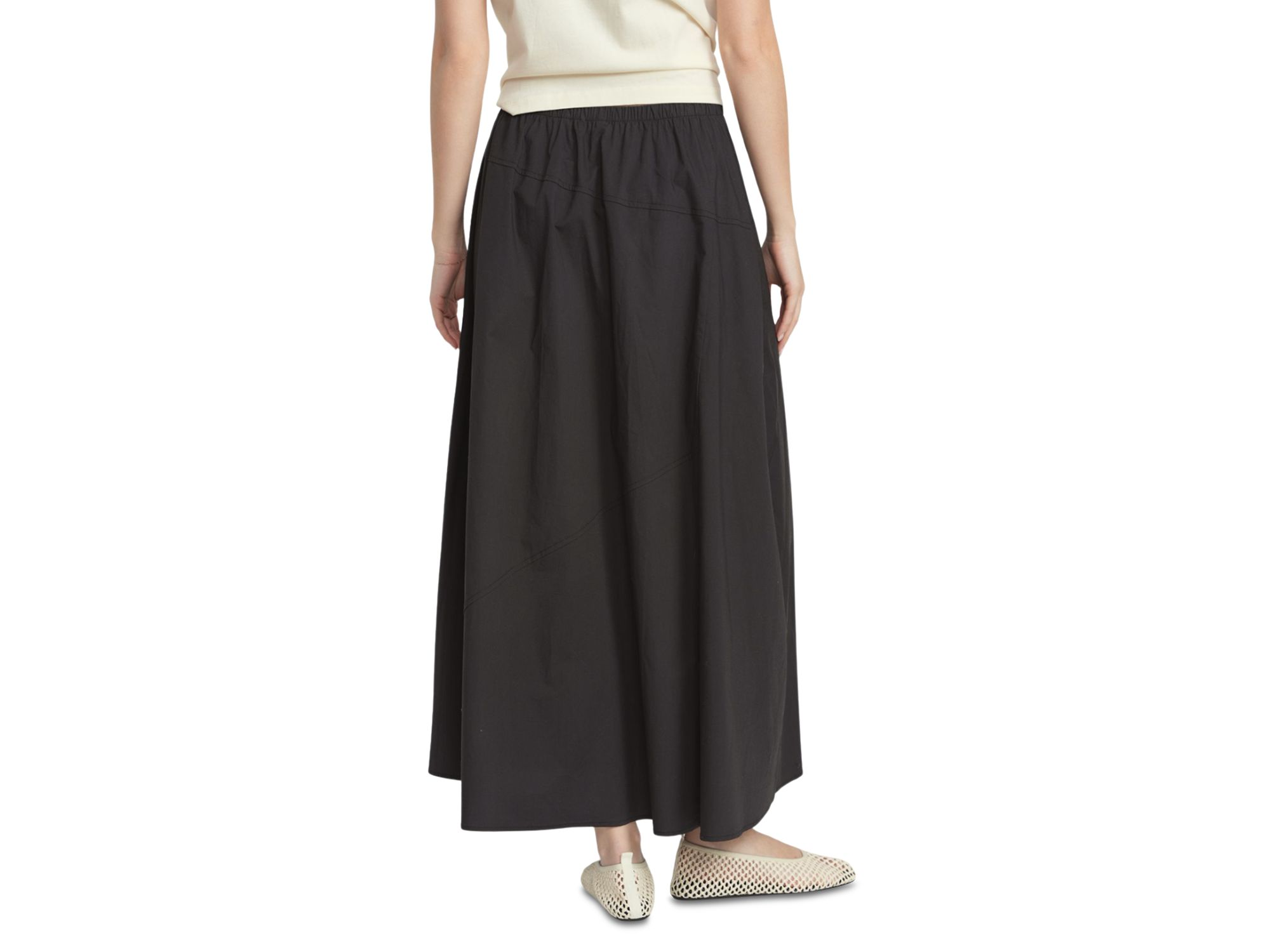 Poplin A Line Skirt — Image 3