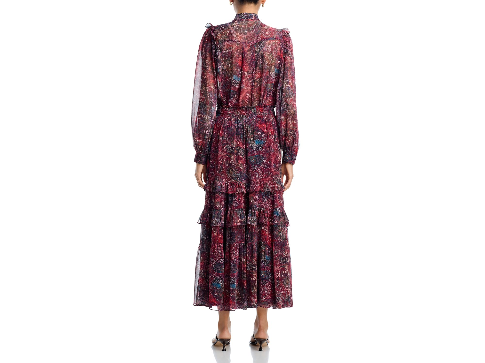 Paisley Tiered Boho Maxi Skirt - Exclusive — Image 7
