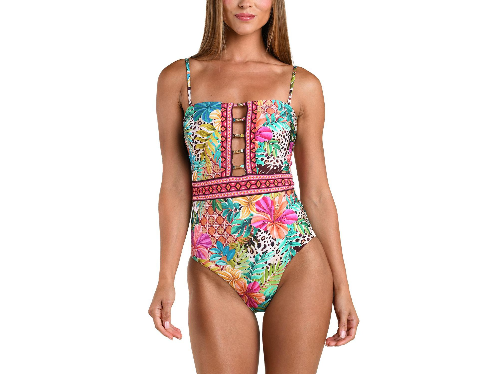 Paradise Heat Bandeau One Piece - Image 1