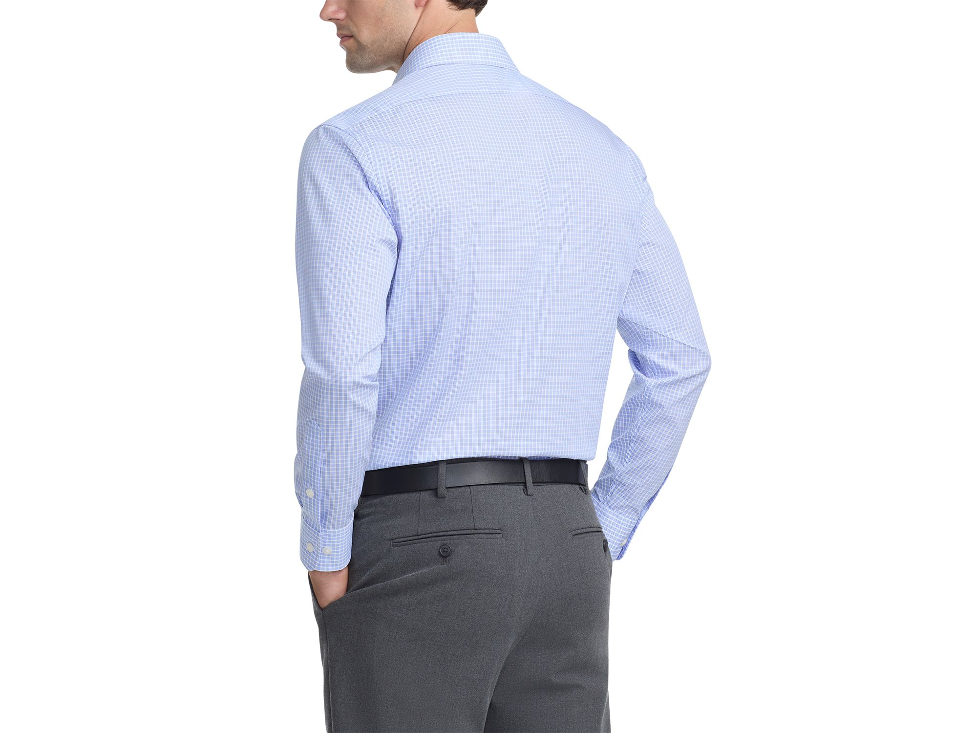 Regular Fit Stretch Dress Shirt - Exclusive — Image 4