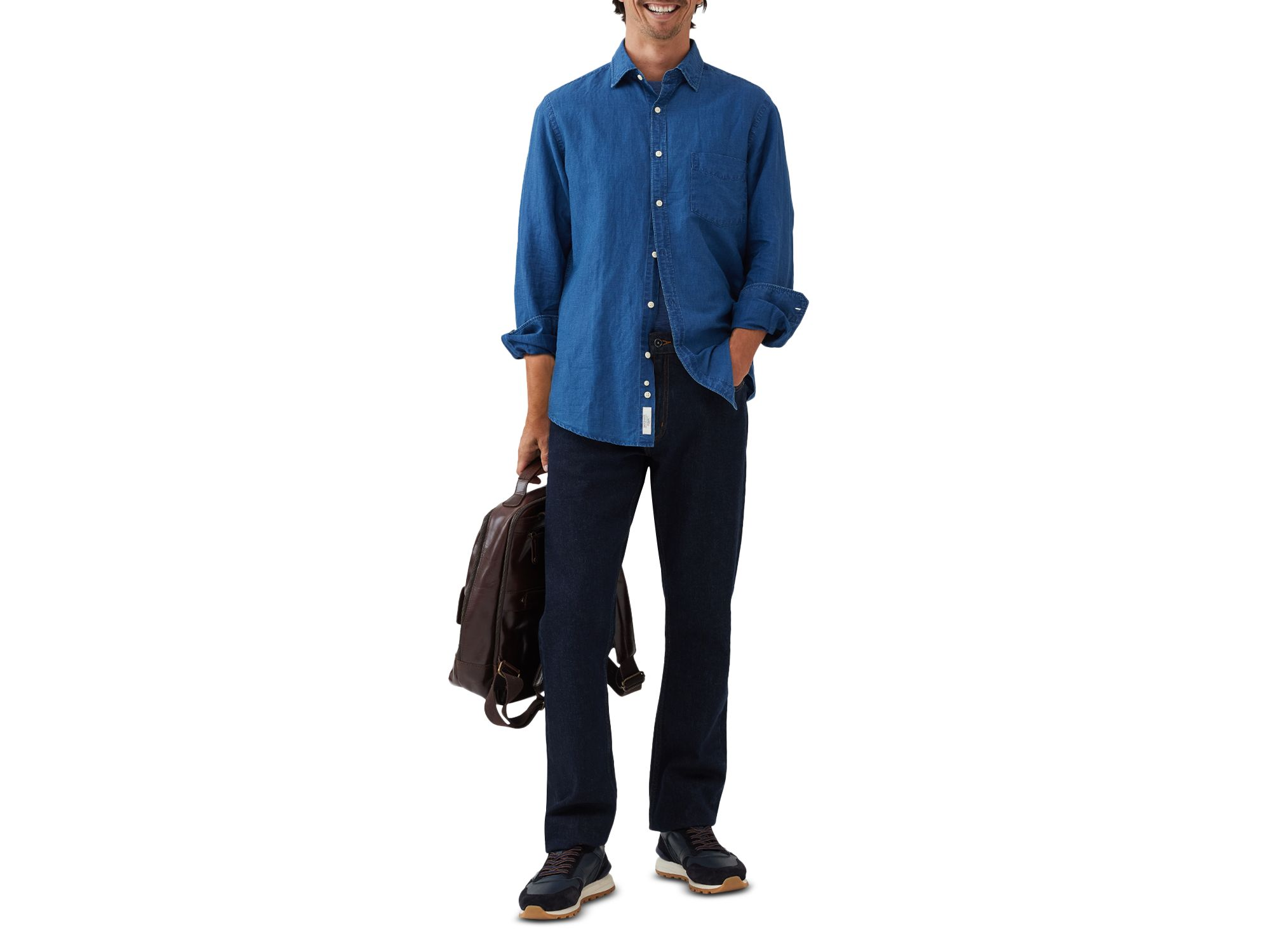 Clifton Slim Fit Button Front Shirt — Image 5
