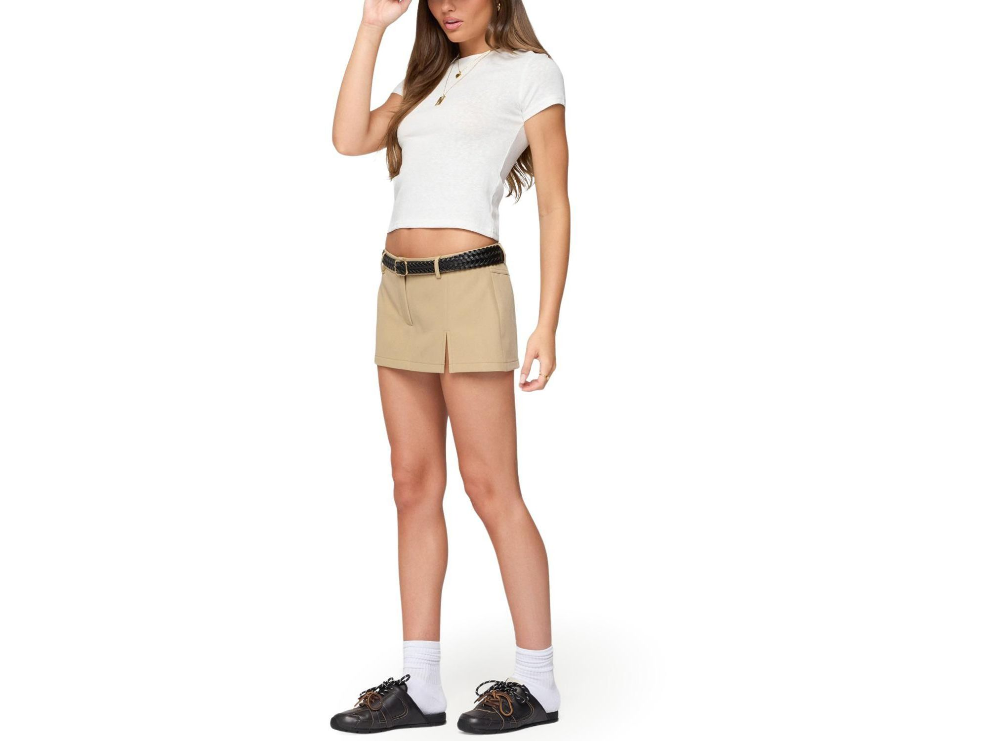 Madalene Tailored Mini Skort — Image 3