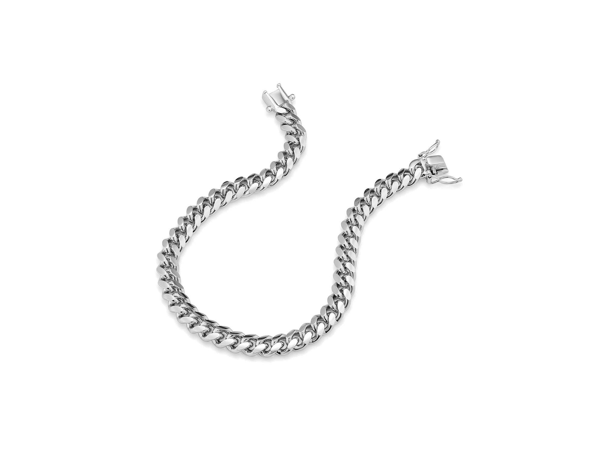 Sterling In Command Cuban Statement Bracelet — Image 5