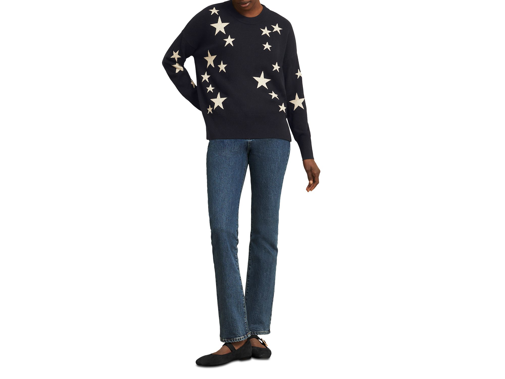 Arnelle Star Crewneck Sweater — Image 6