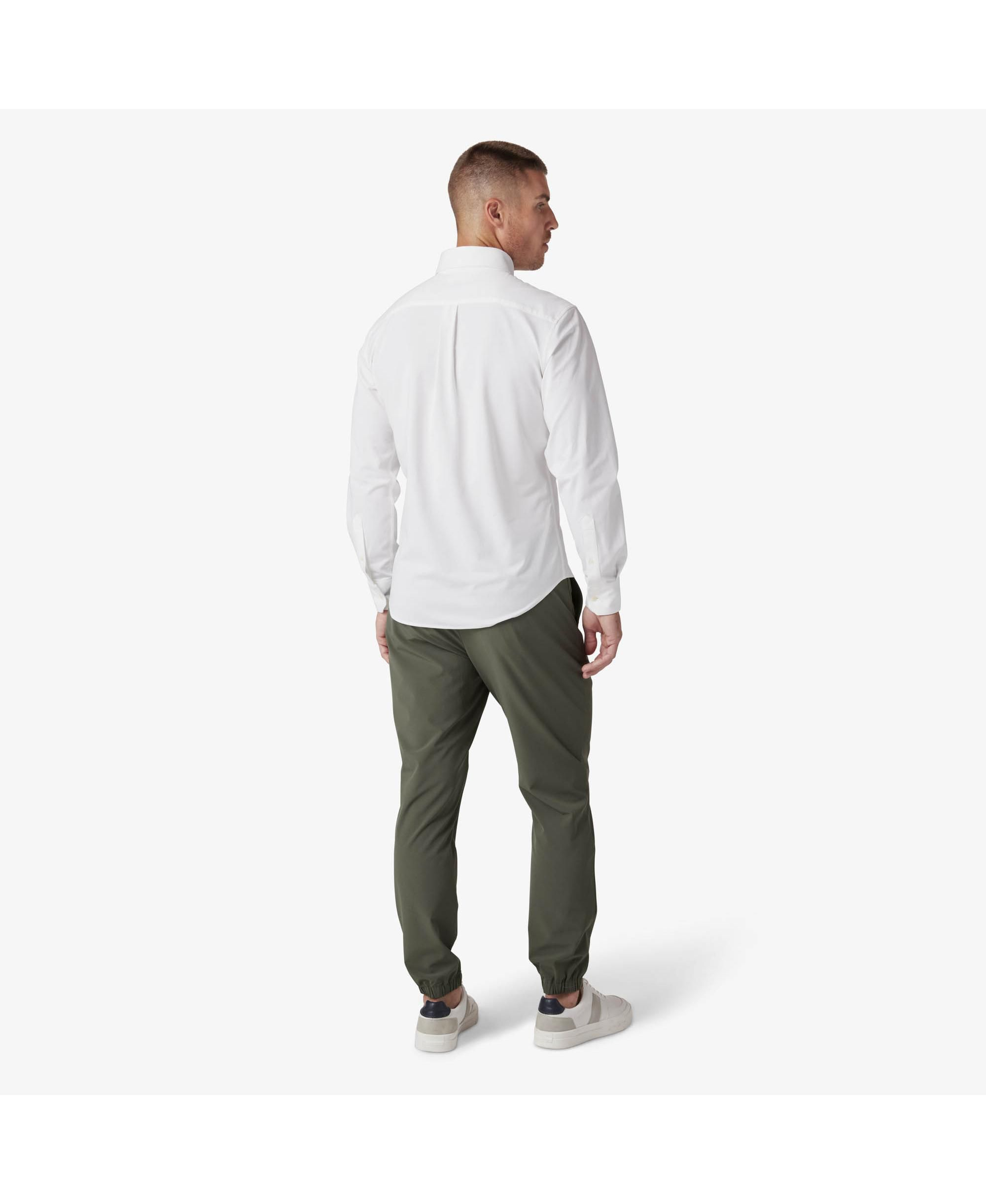 Ellis  Oxford  White Solid — Image 3