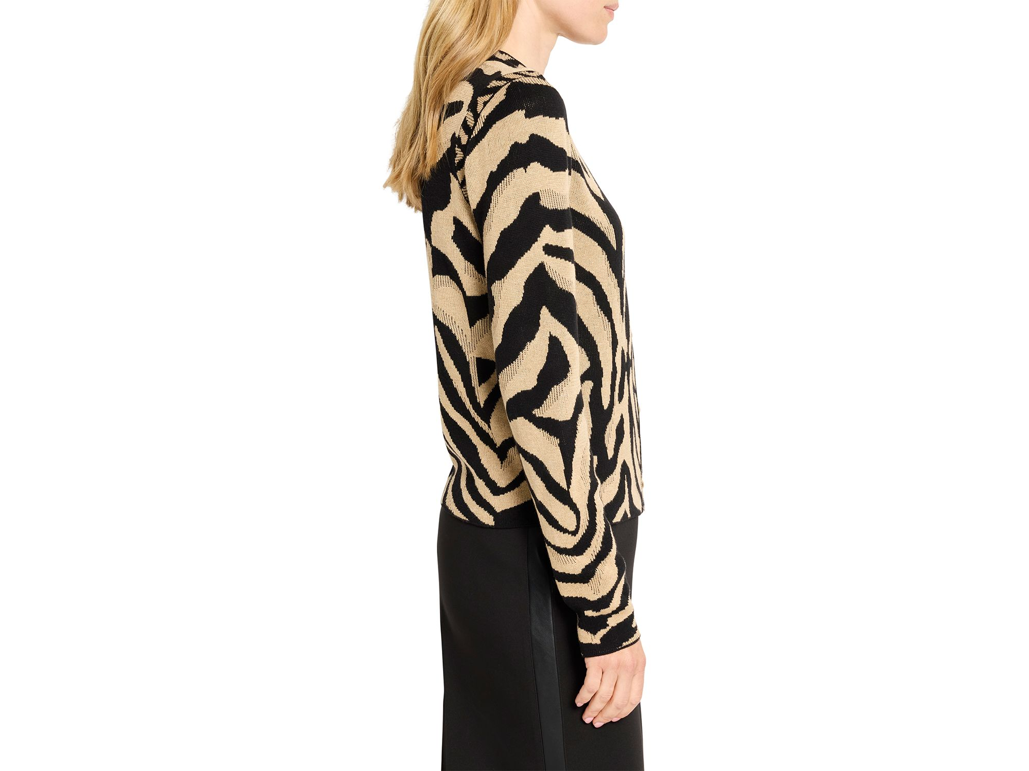 Animal Jacquard Cardigan — Image 8