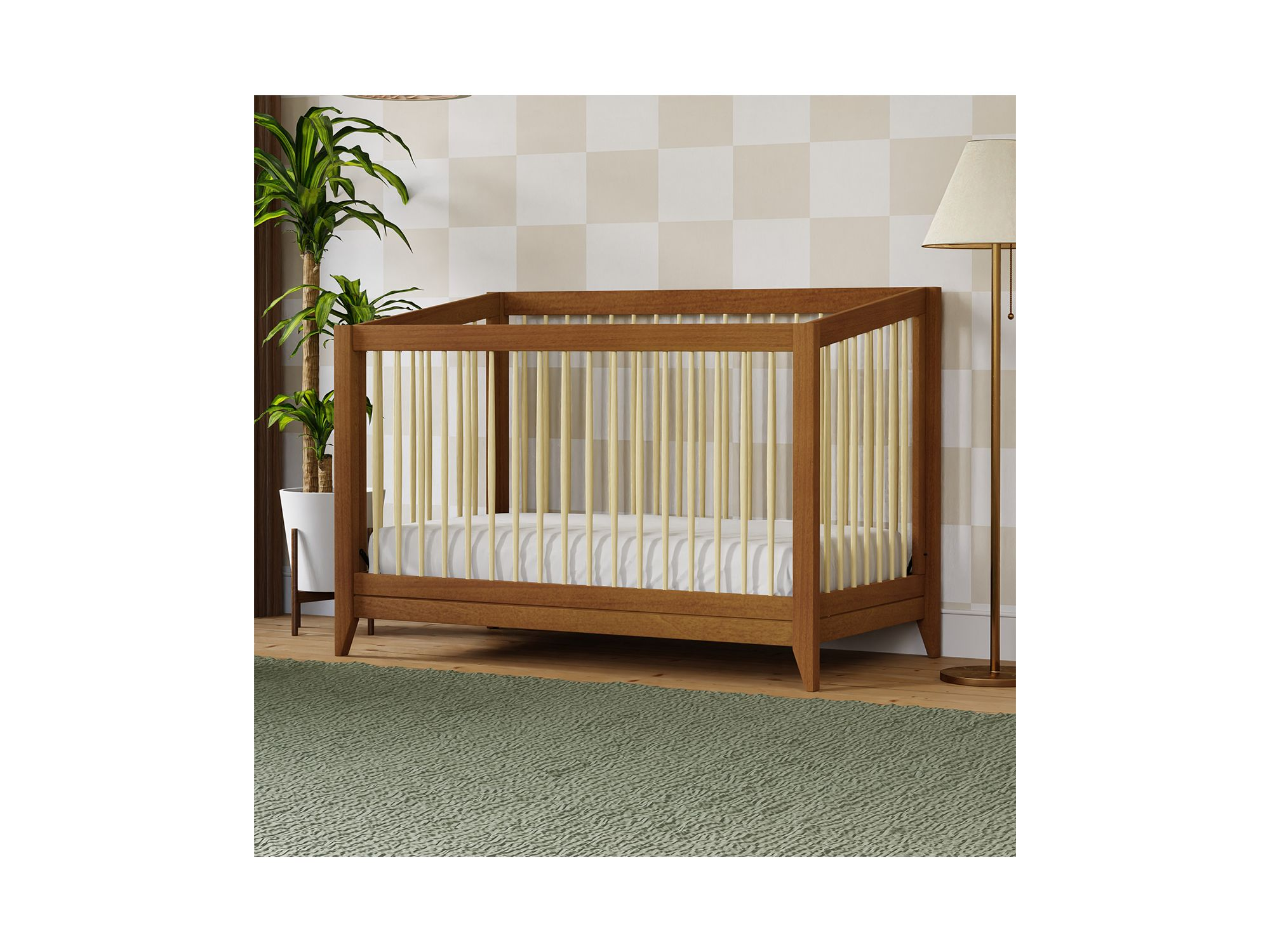 Sprout 4 in 1 Convertible Crib with Toddler Bed Conversion Kit — Image 6