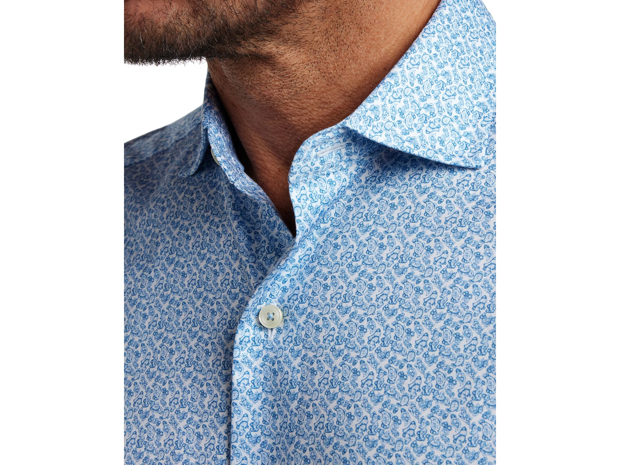 Micro Paisley Print Shirt — Image 3