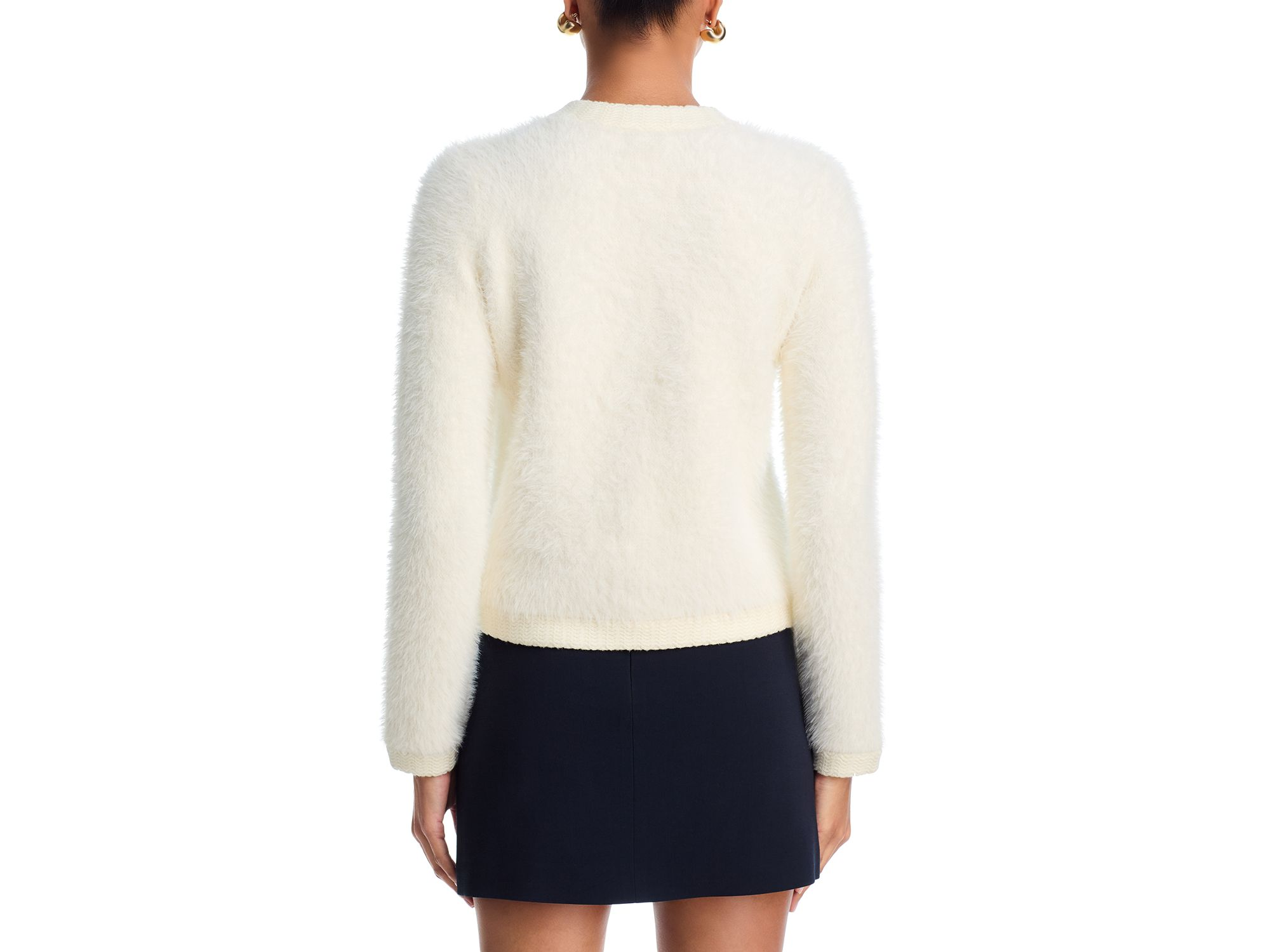 Brushed Pearl Button Cardigan - Exclusive — Image 3