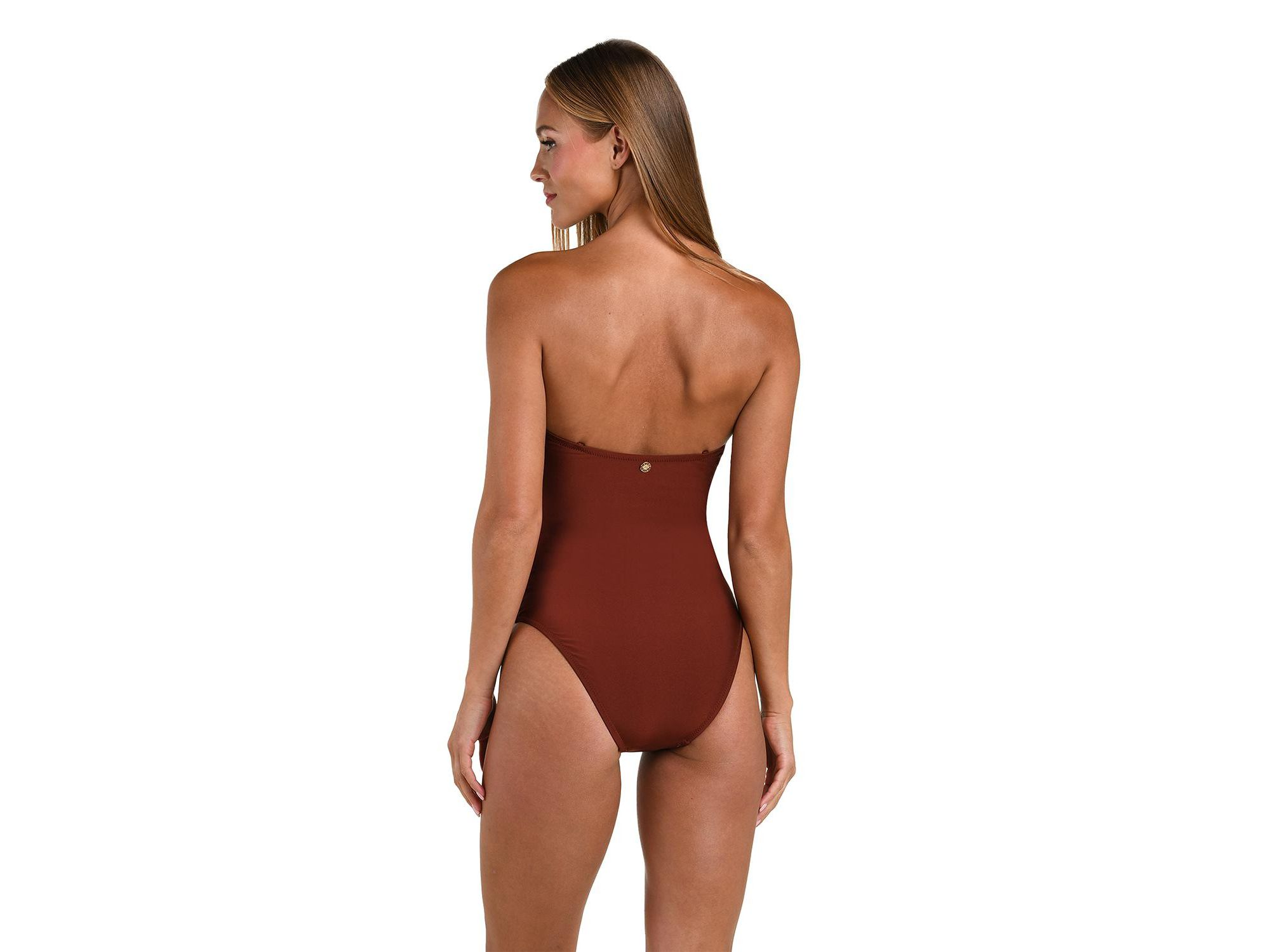 Solid Bandeau One Piece — Image 5