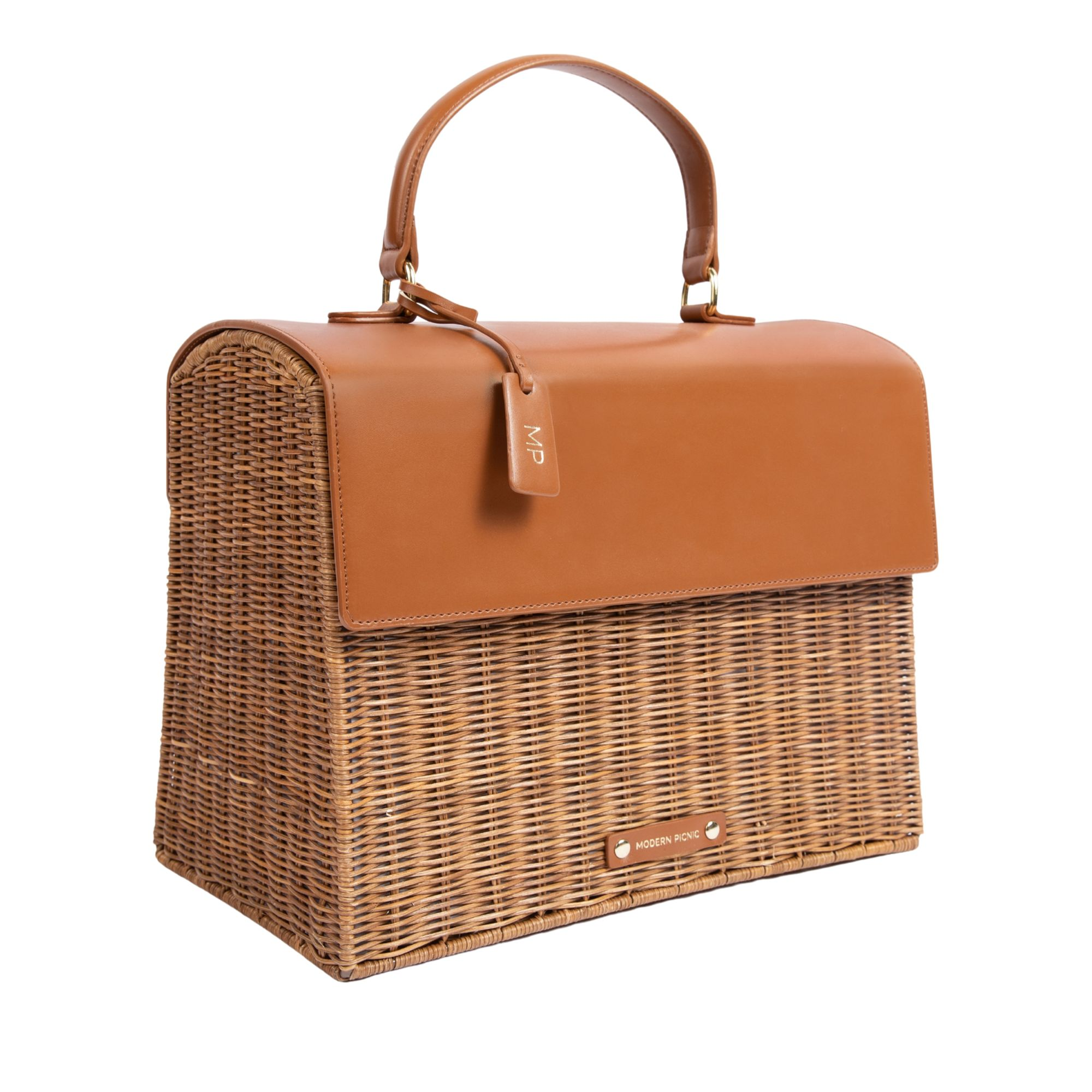 The Large Luncher Wicker Lunch Box — Image 4