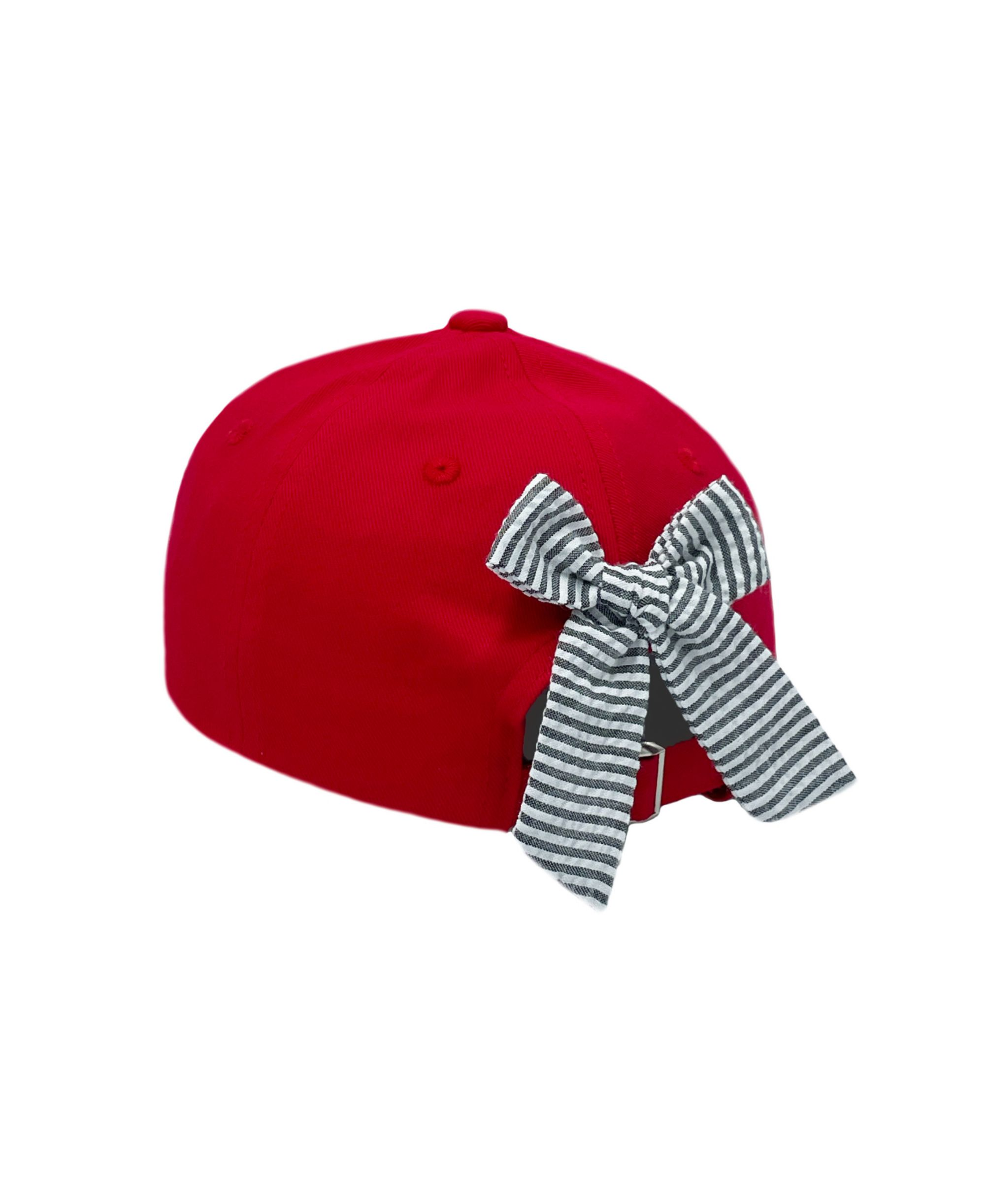 Girls' Officially Licensed Georgia Bow Baseball Hat - Baby, Little Kid, Big Kid — Image 4
