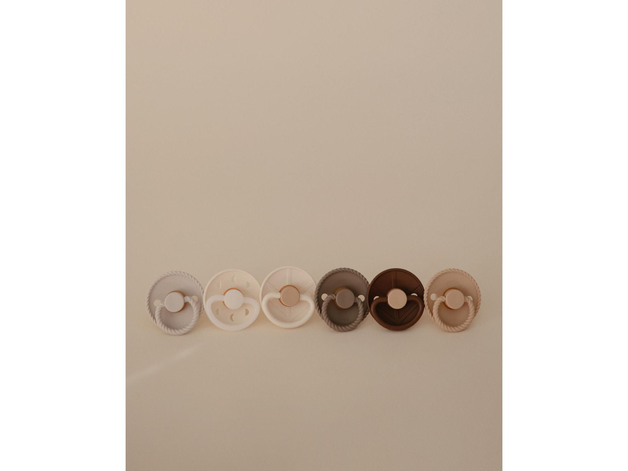 FRIGG 6-Pack Earthy Wonder Rubber Pacifiers - Baby — Image 3