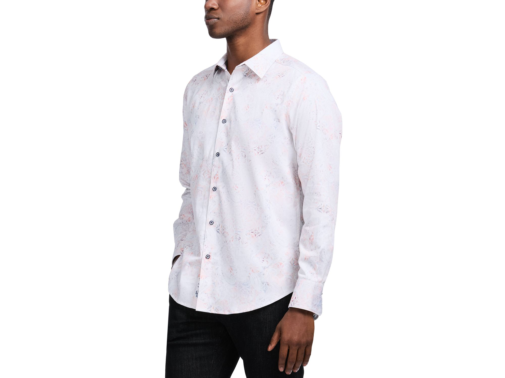 Addington Cotton Blend Button Down Shirt — Image 5