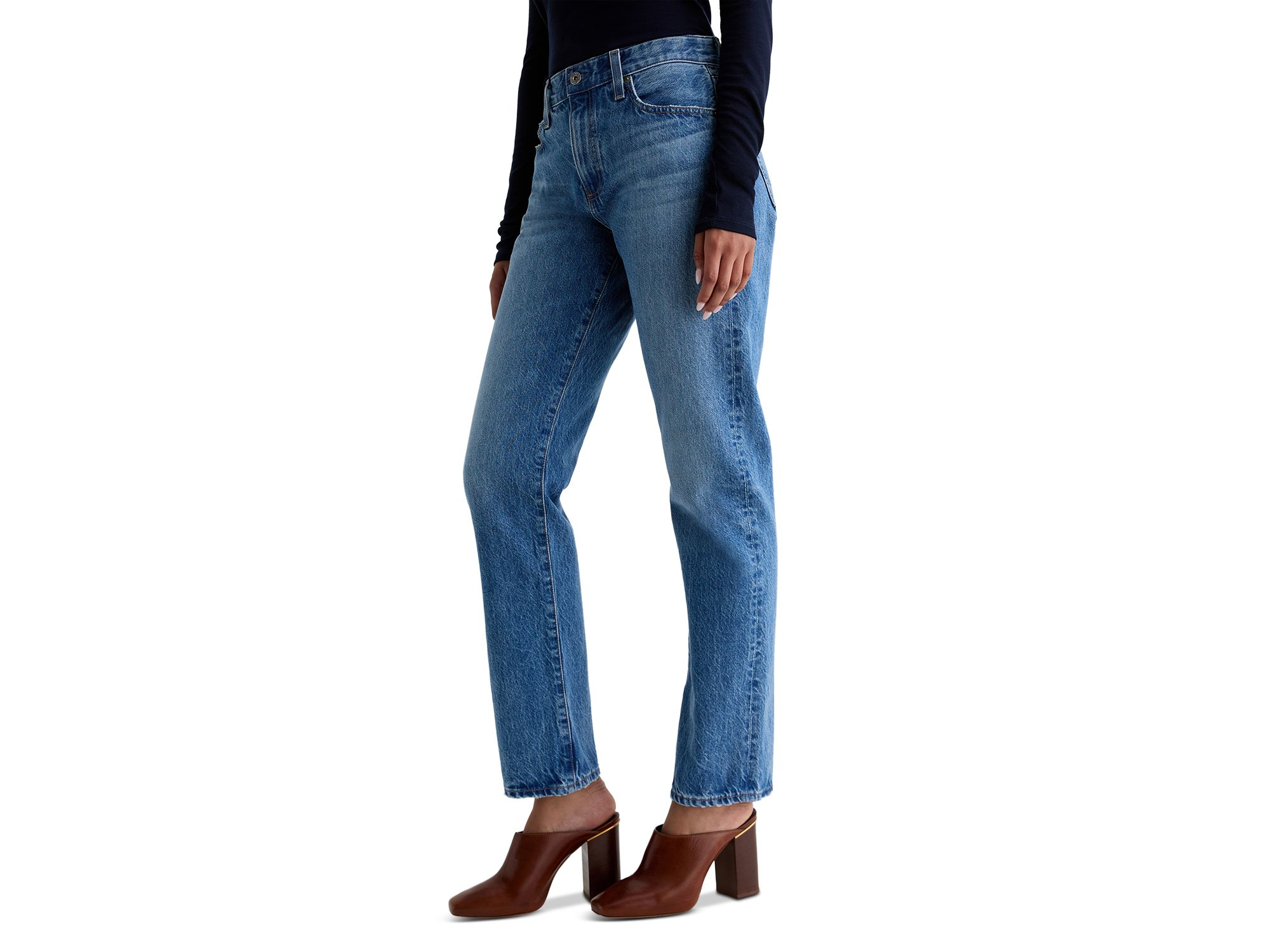 The Boyfriend Relaxed Fit Jeans in Candid — Image 4