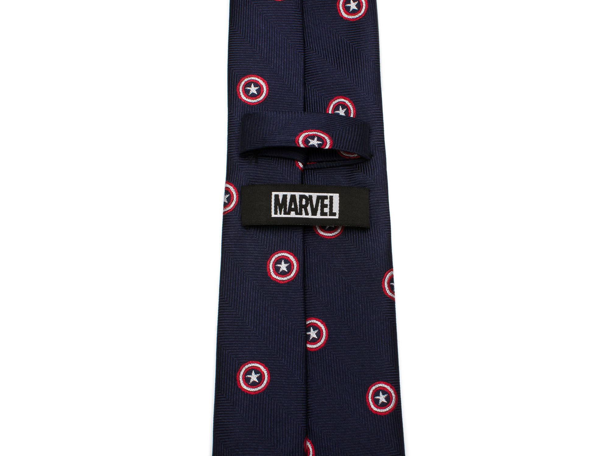 Captain America Shield Silk Classic Tie — Image 3
