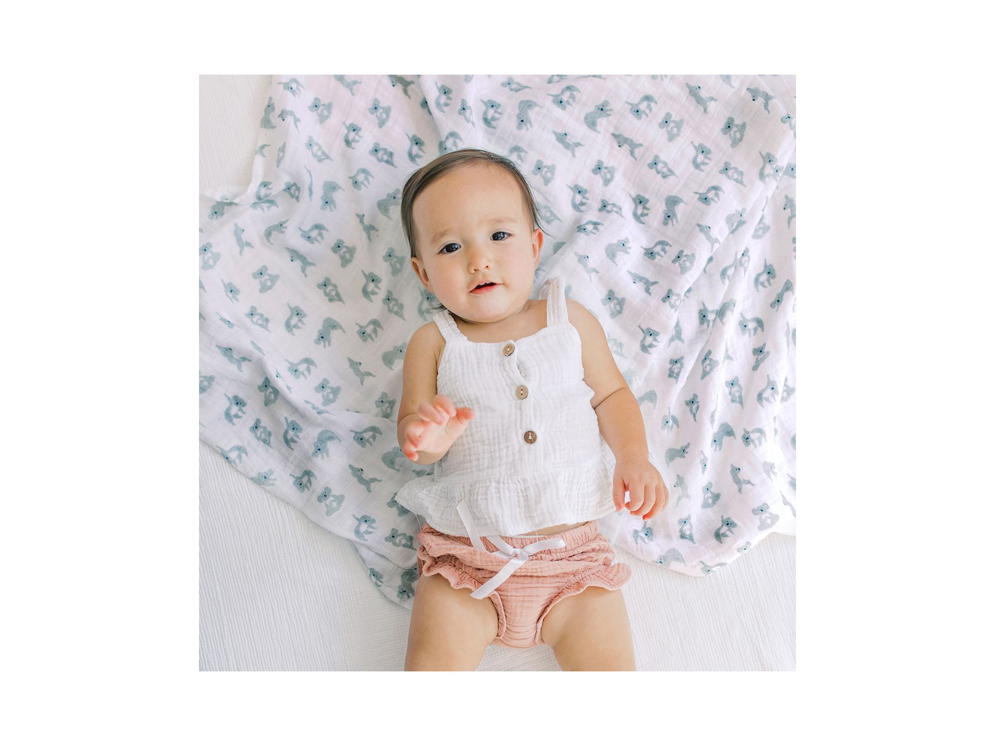 4-Pk. Classic Swaddles — Image 4
