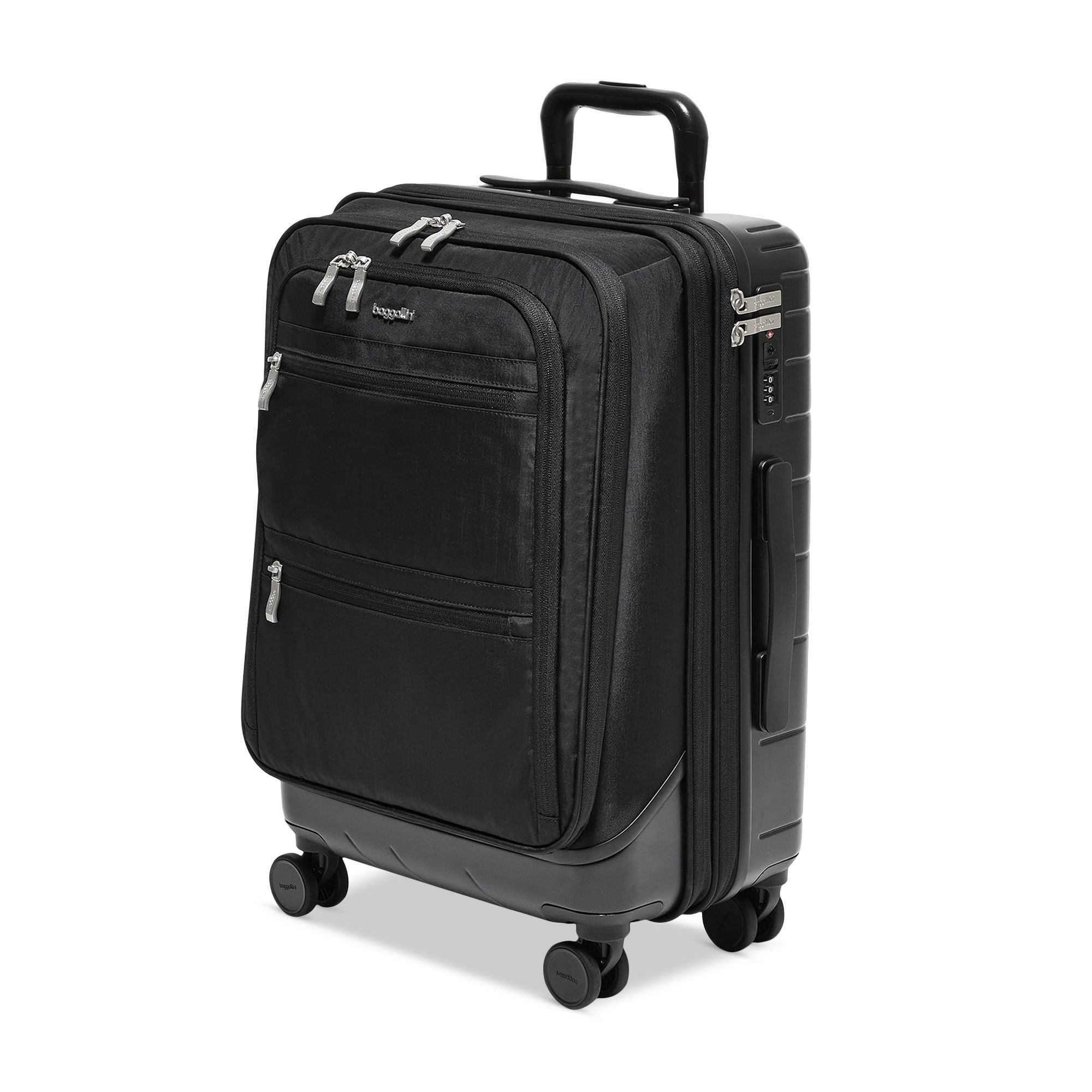 Set Wave 4 Wheel Hybrid Carry On Suitcase — Image 6