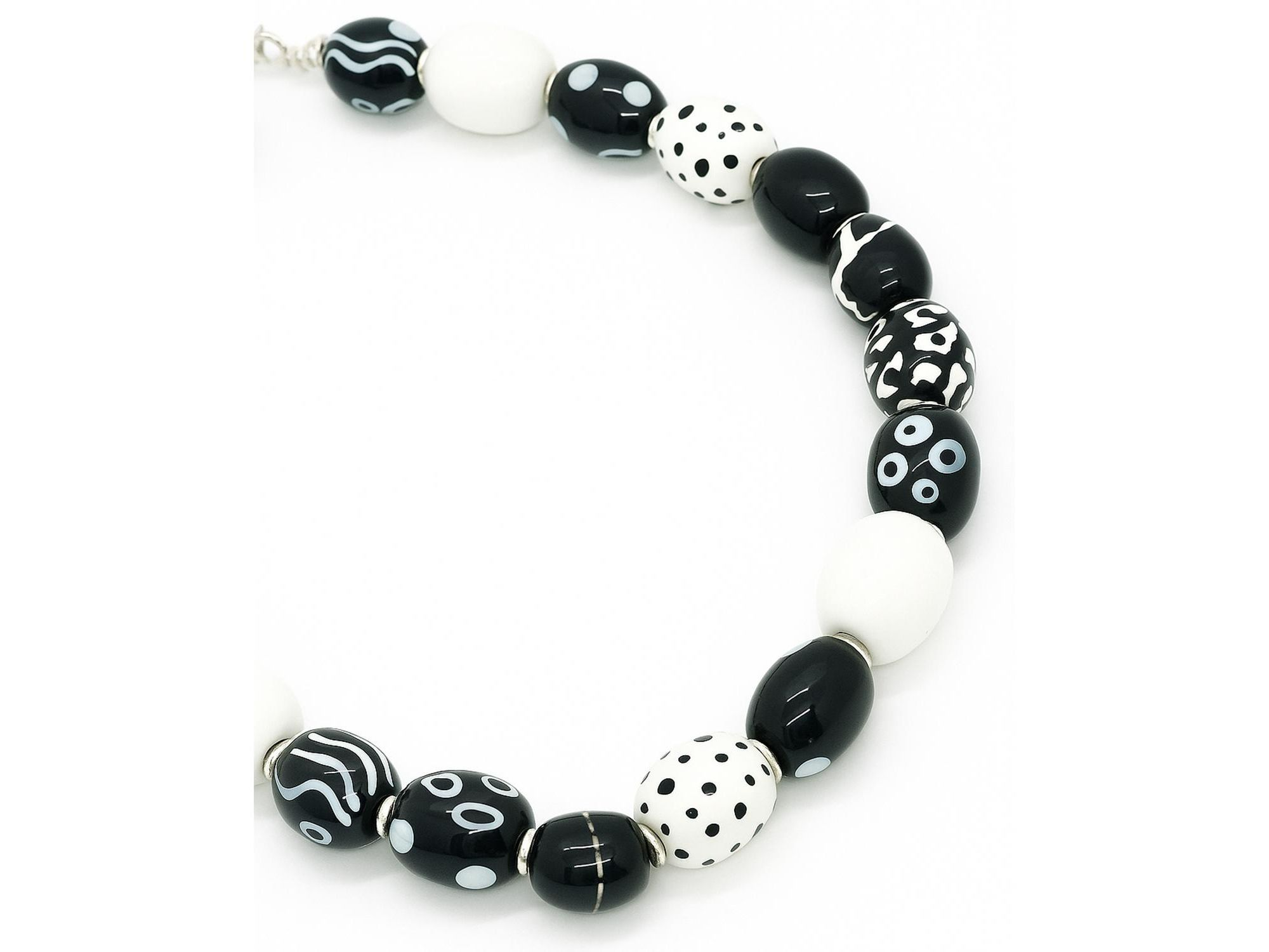 Monochrome Symphony Necklace — Image 4