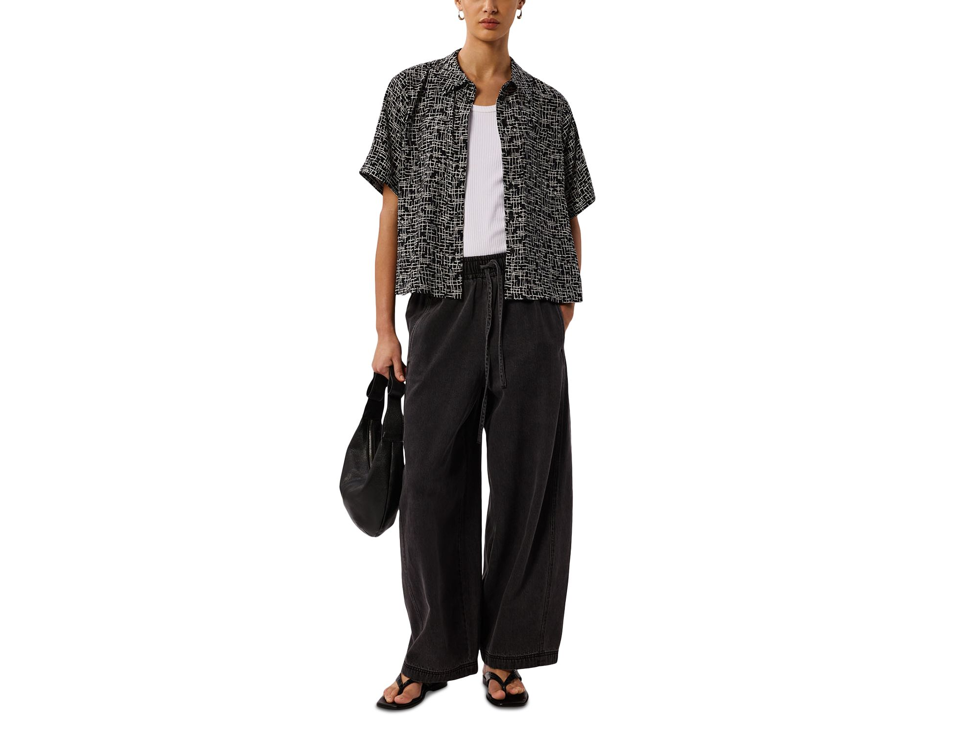 Woven Grid Shirt — Image 6