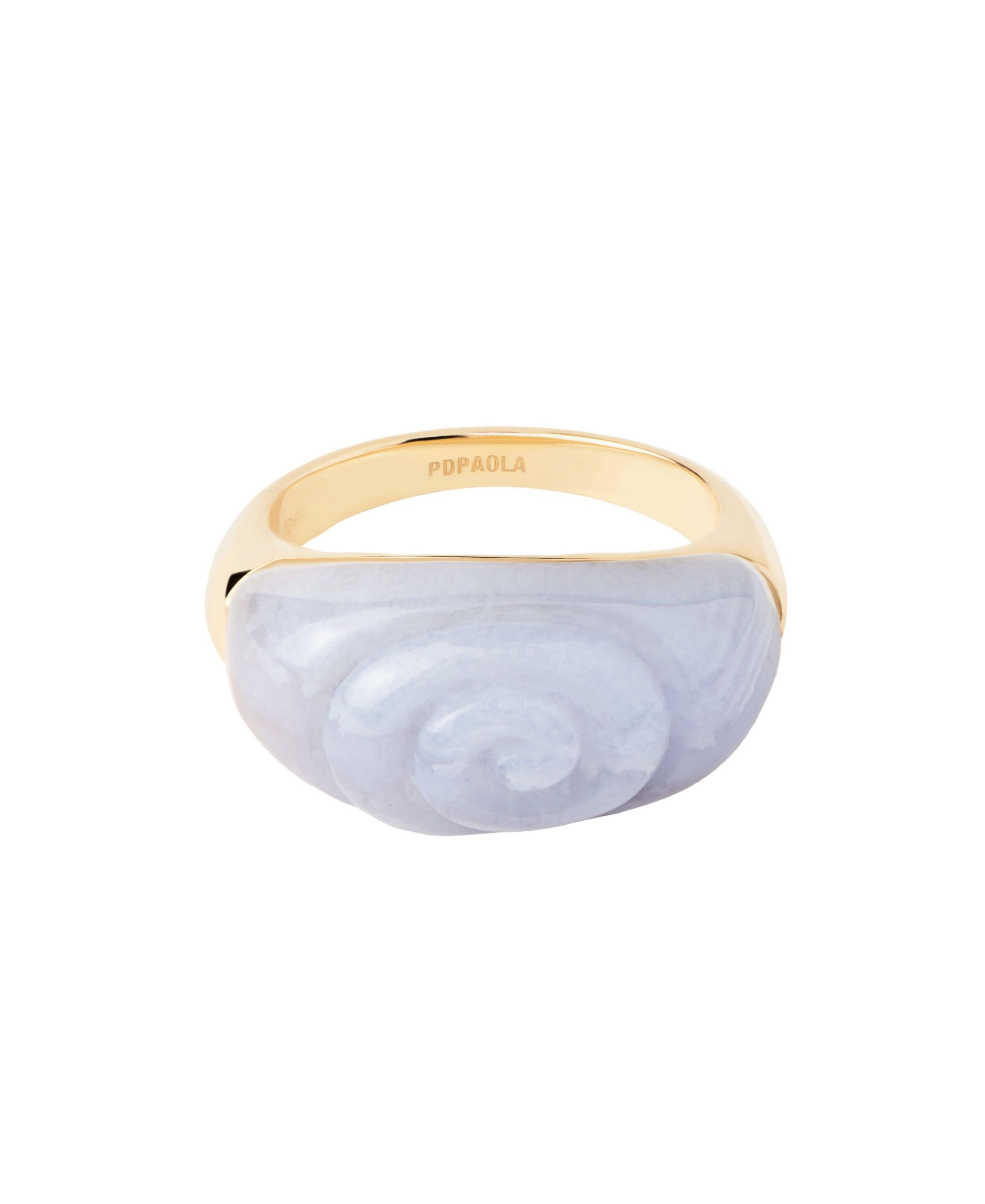 Women's Agate Shell Ring — Image 4