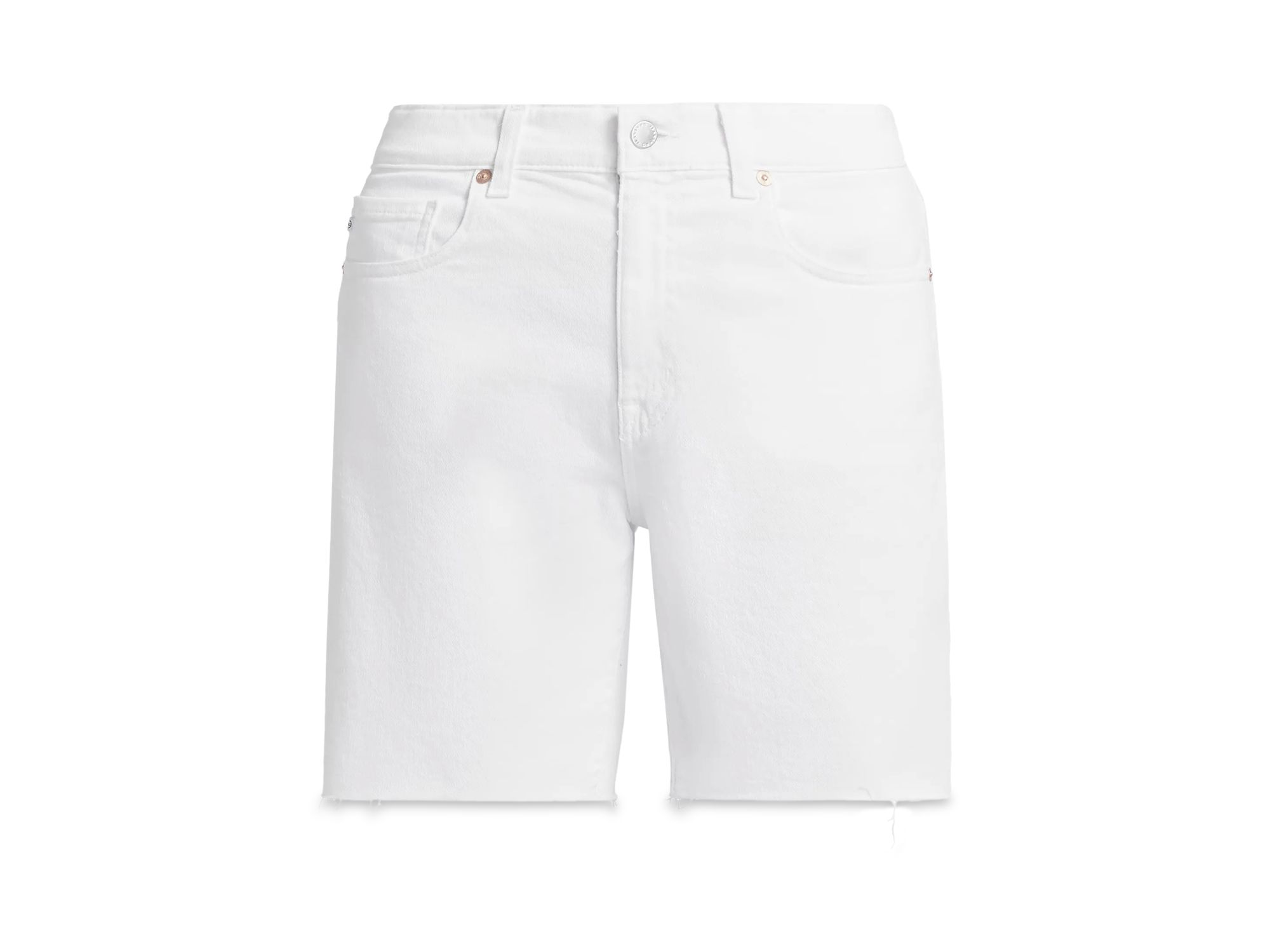 The Ex-Boyfriend Shorts in White — Image 6