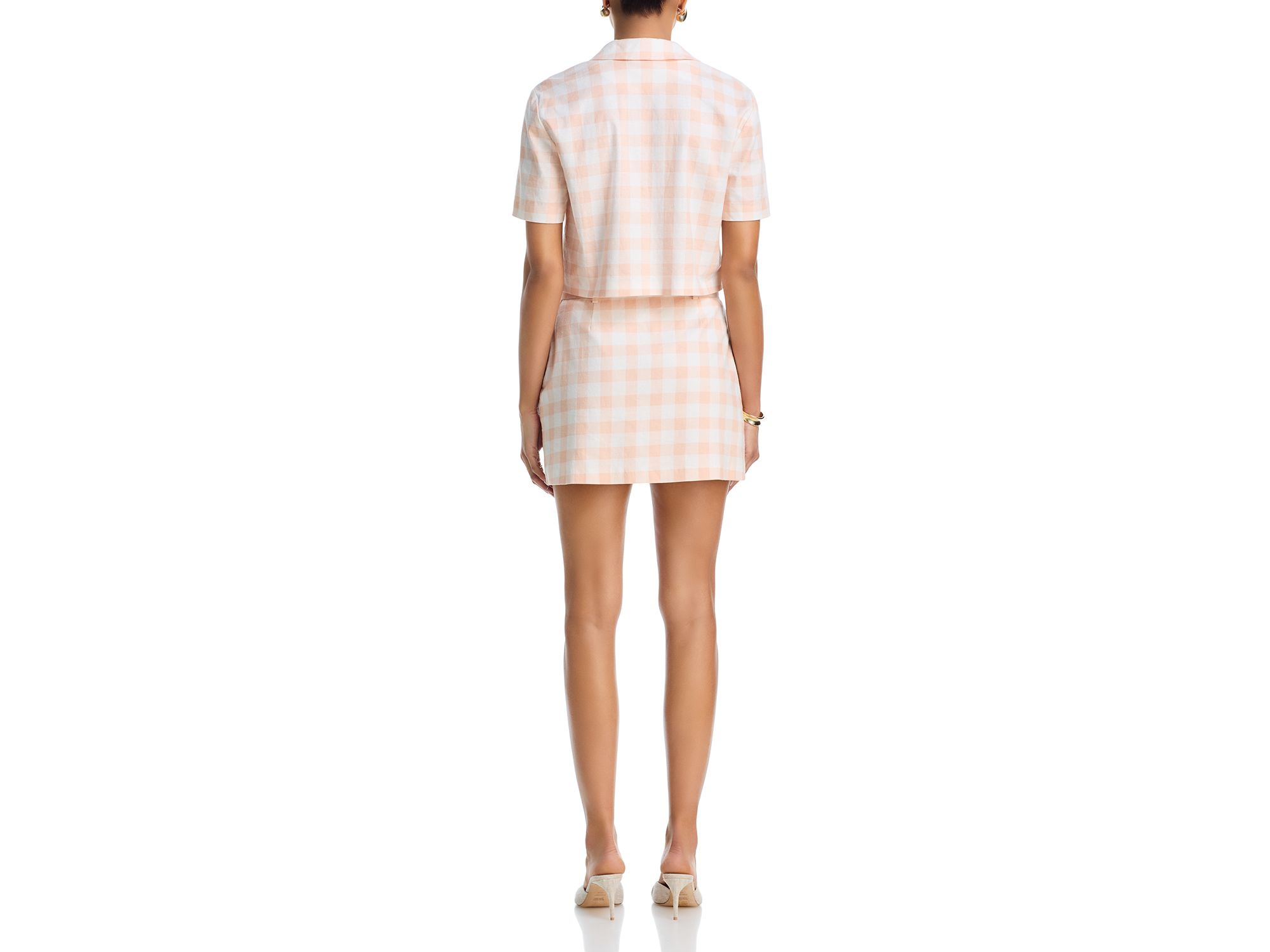 Aspen Cropped Shirt & Mini Skirt — Image 9
