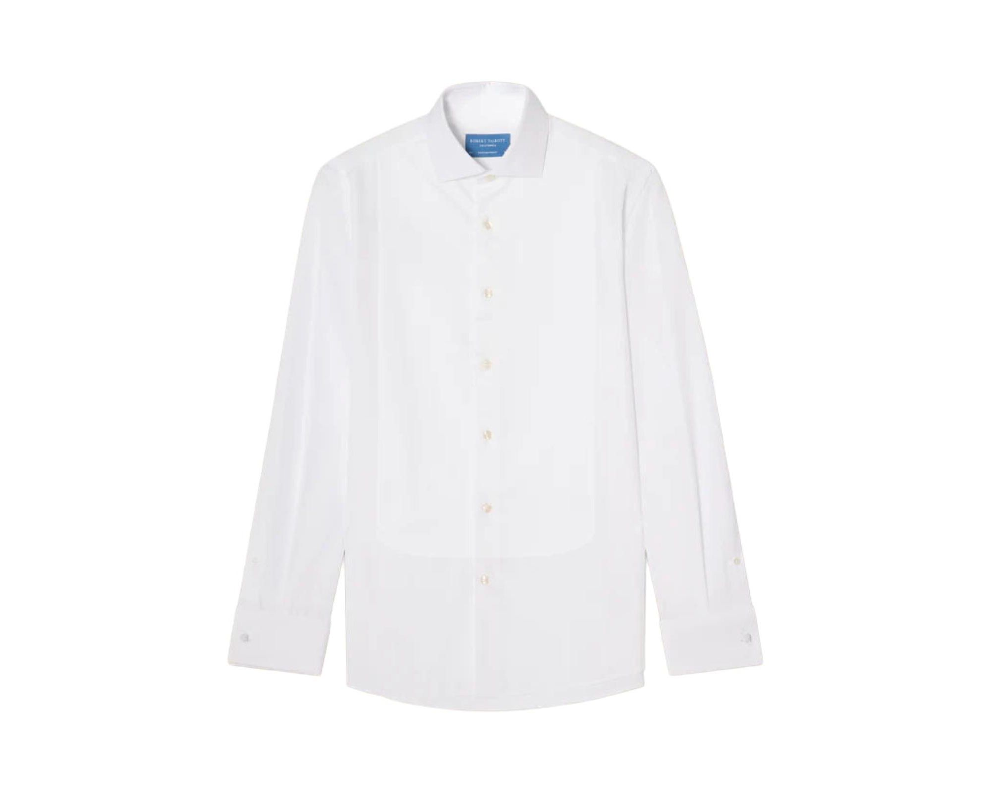 Reynolds Pique Bib Formal Contemporary Fit Shirt — Image 4