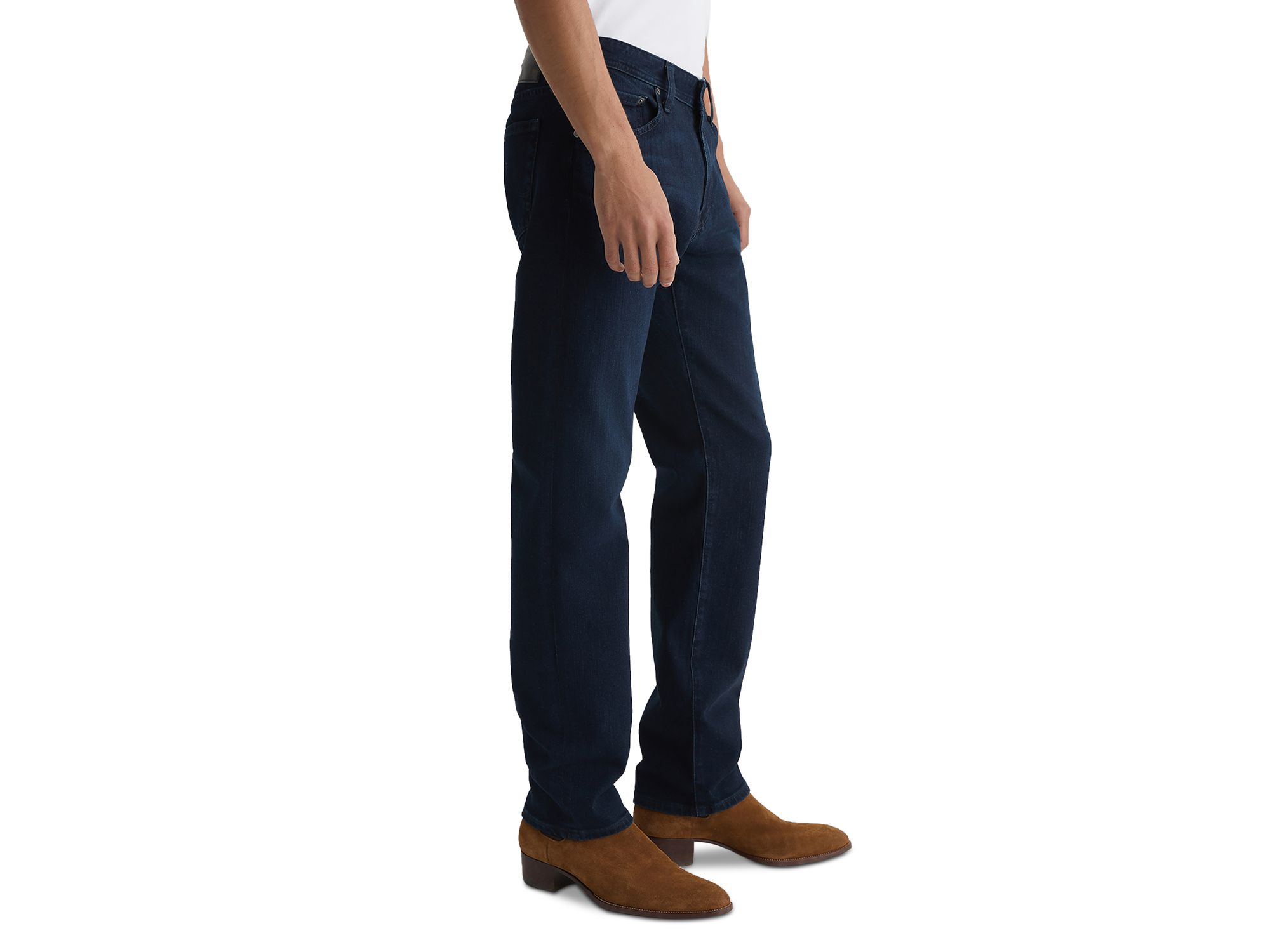 Graduate Tailored Straight Fit Jeans in Bundled Blue — Image 5